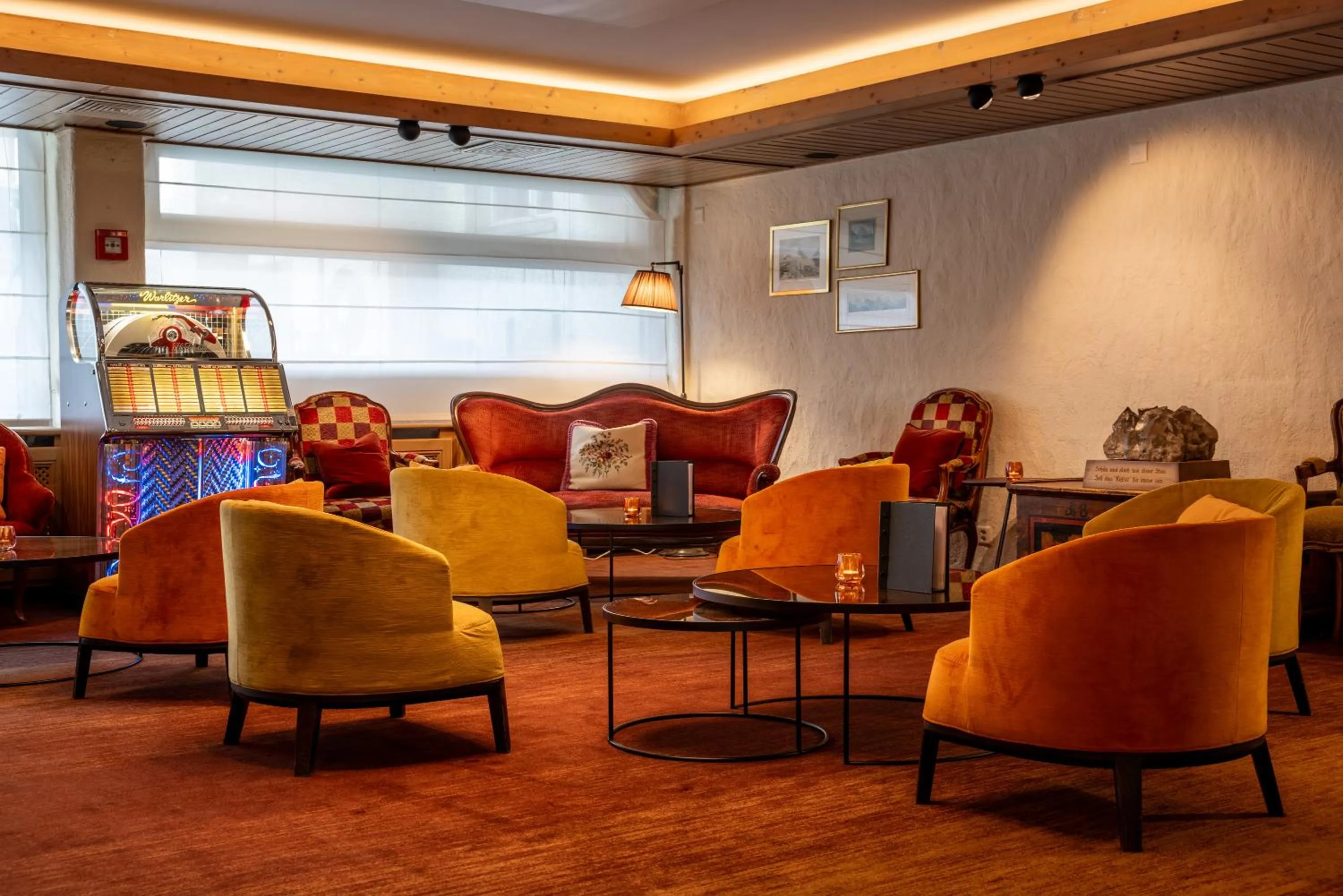 Seating area in Hotel Kreuz & Post Grindelwald