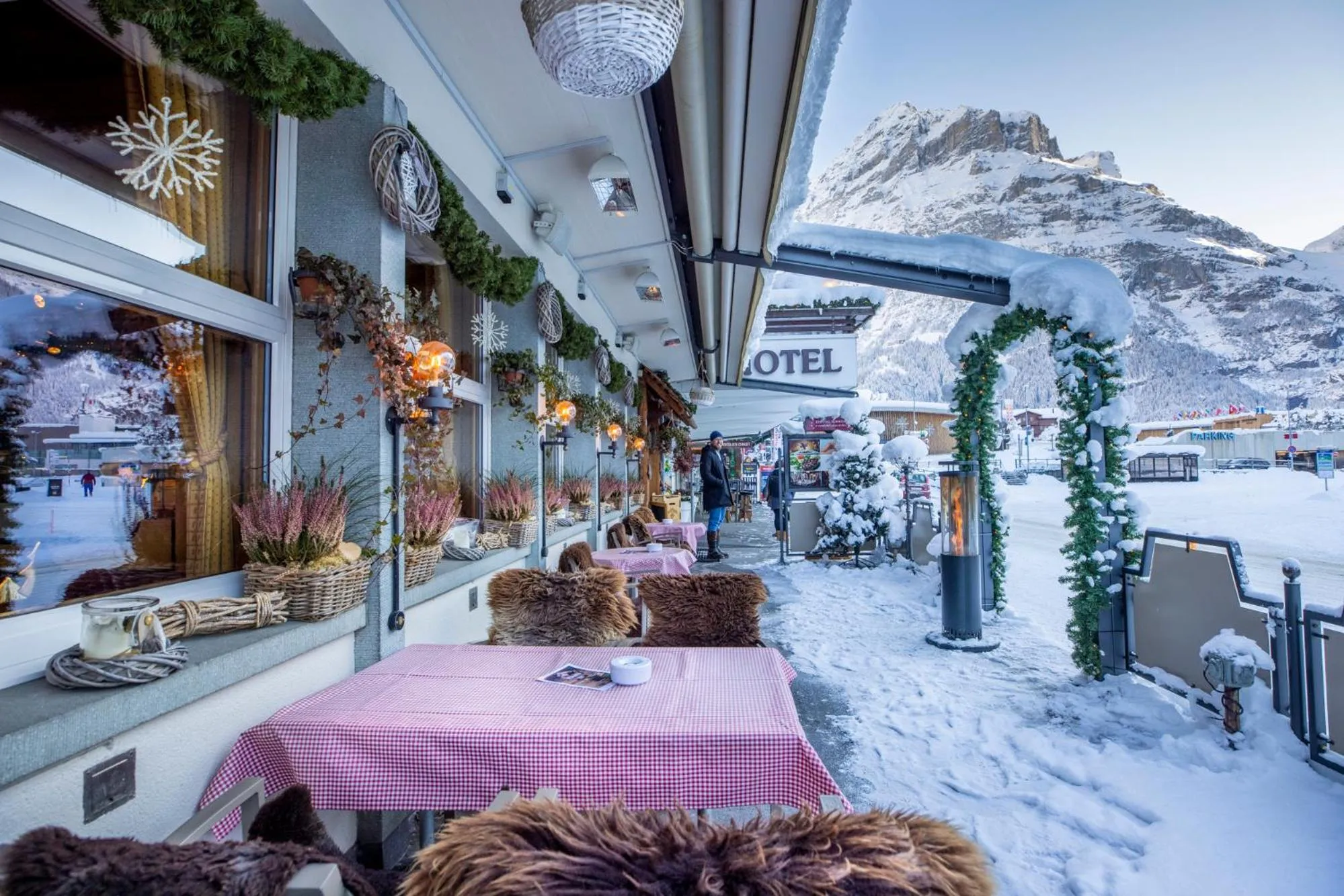 Winter in Hotel Kreuz & Post Grindelwald