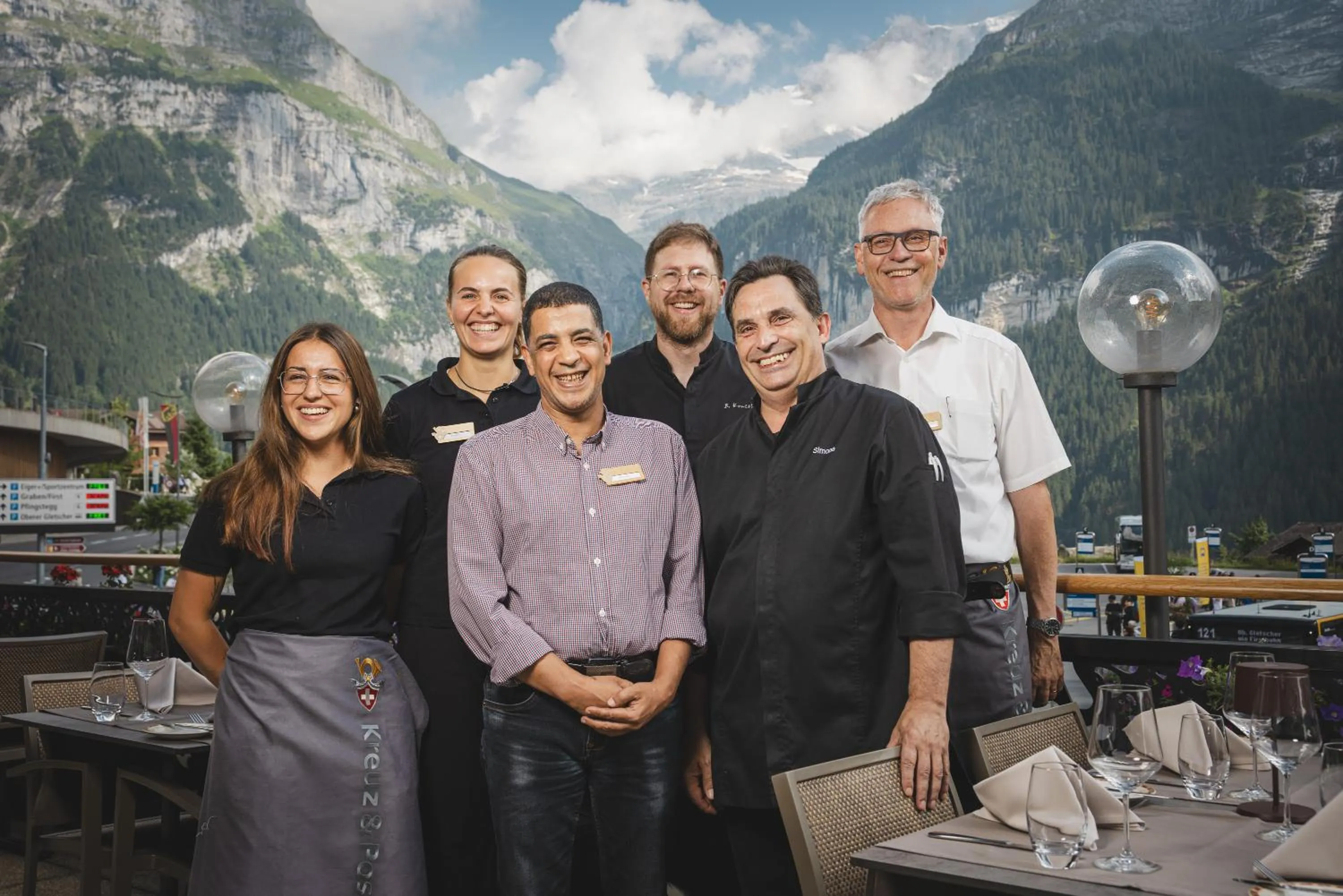 Staff in Hotel Kreuz & Post Grindelwald
