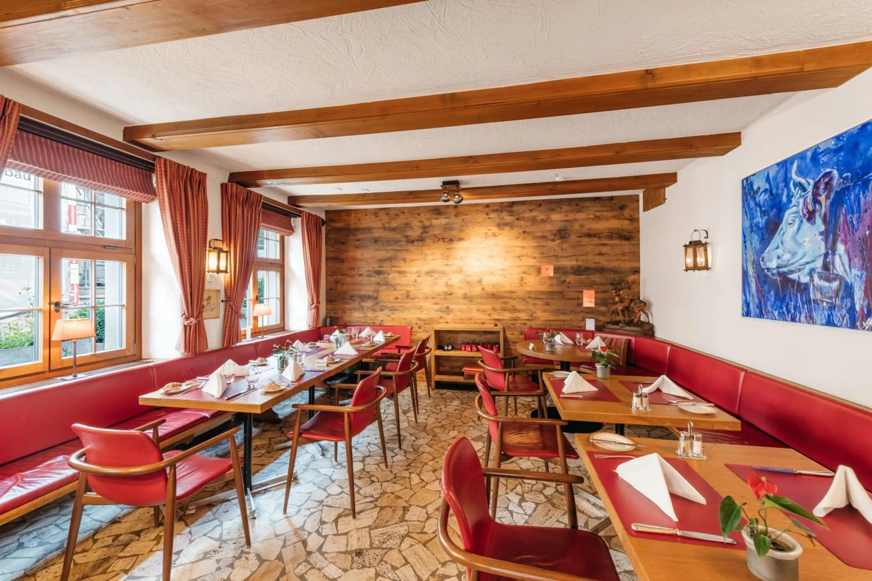 Restaurant/places to eat in Hotel Kreuz & Post Grindelwald