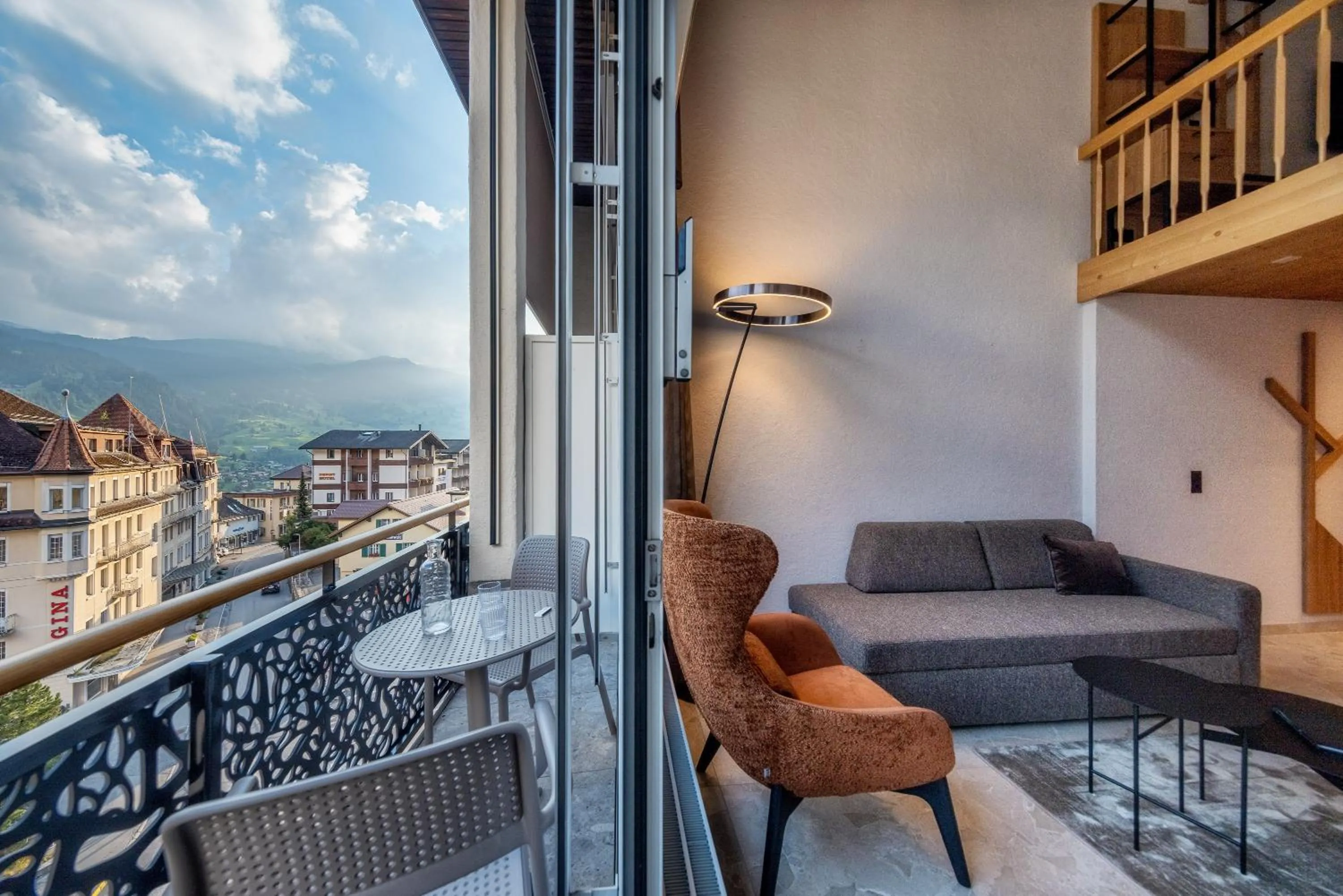 Balcony/Terrace in Hotel Kreuz & Post Grindelwald