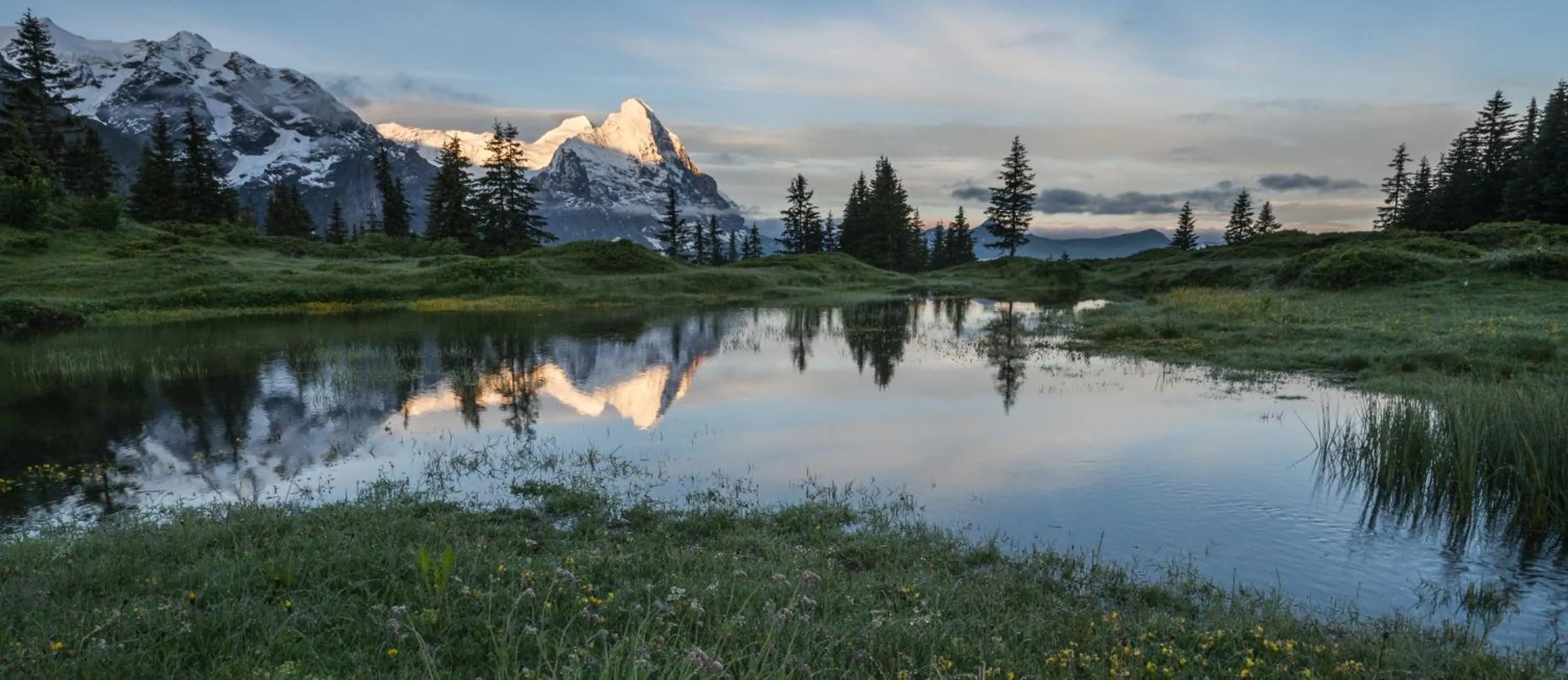 Lake view in Hotel Kreuz & Post Grindelwald