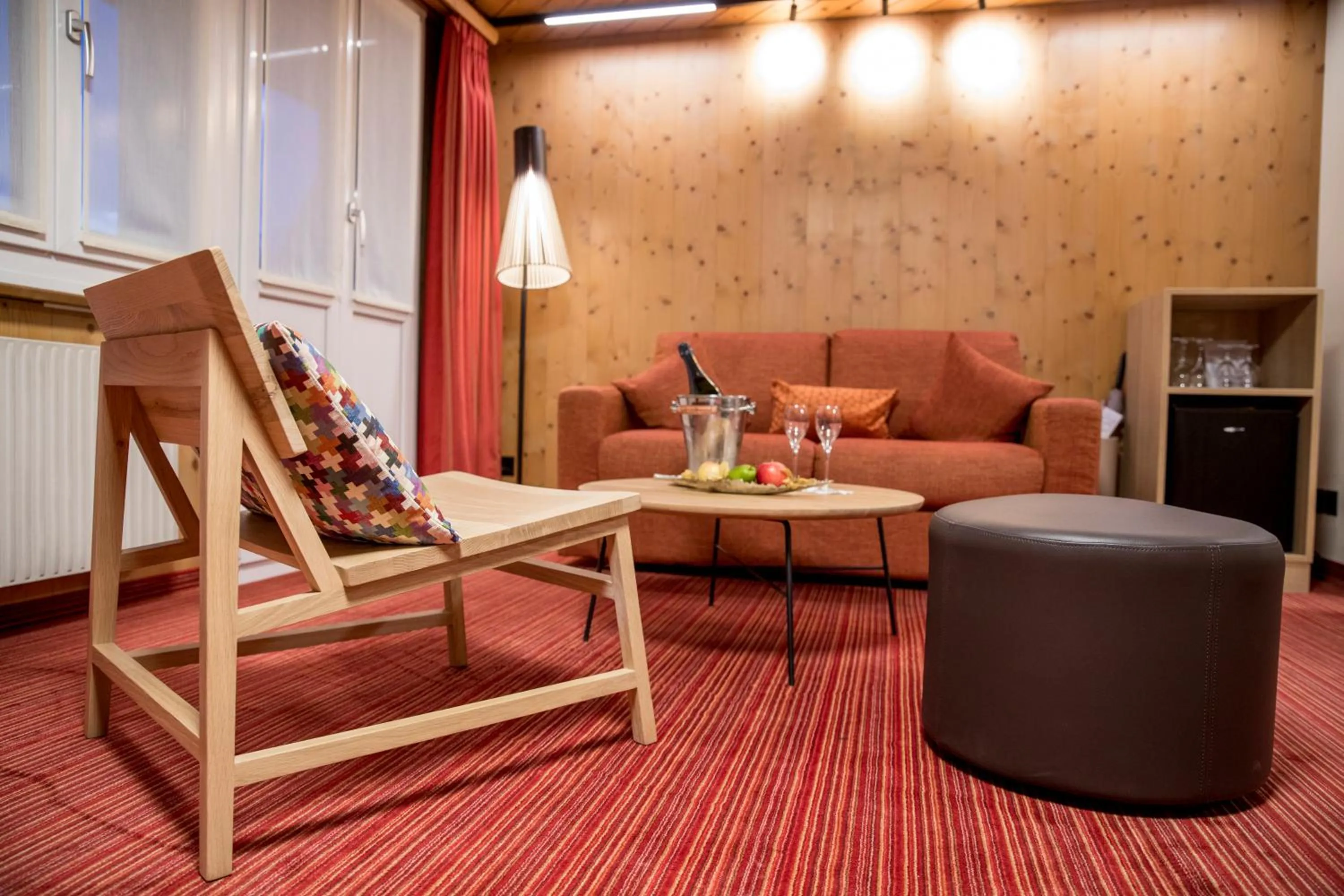 Seating area in Hotel Kreuz & Post Grindelwald