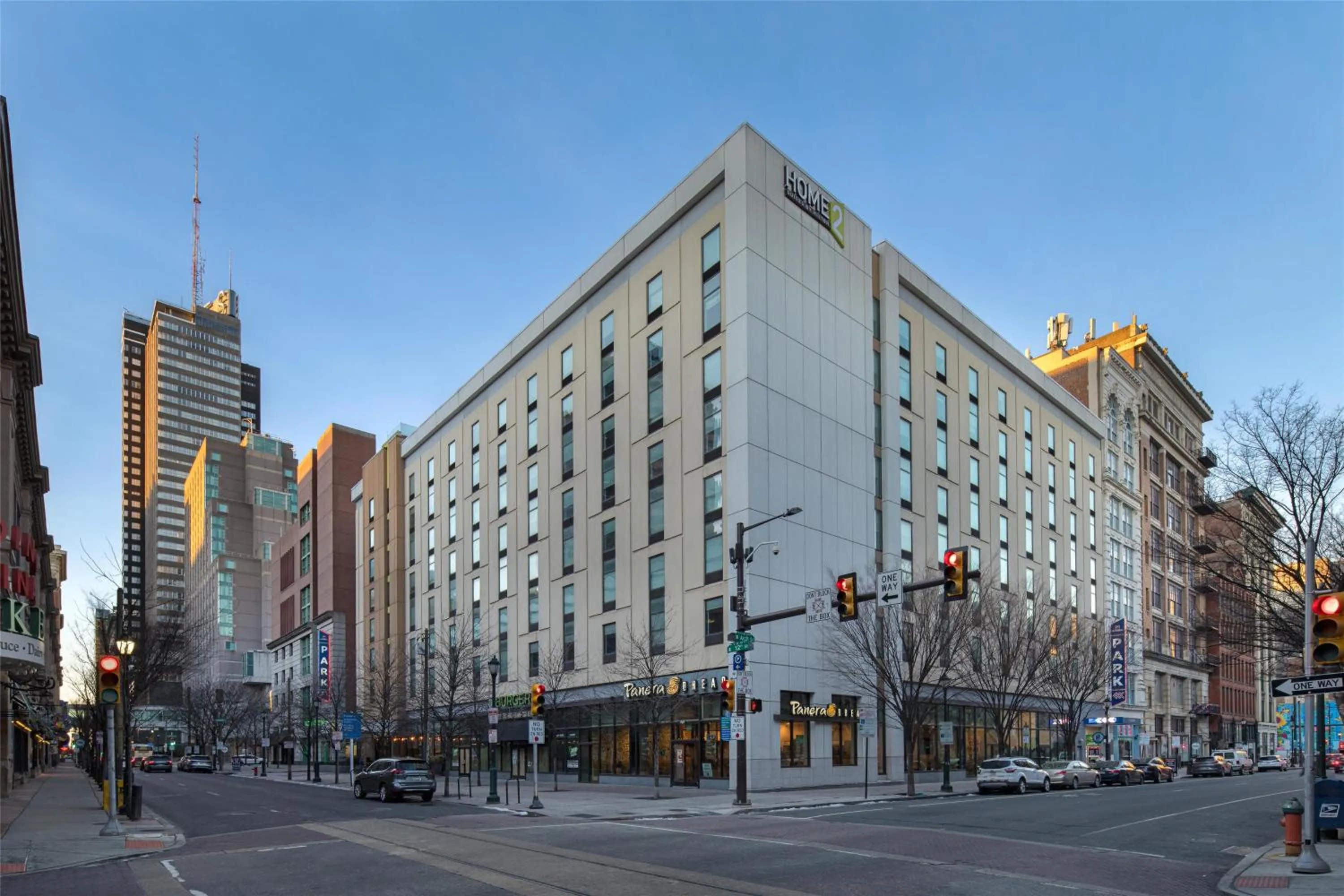 Property building in Home2 Suites by Hilton Philadelphia Convention Center
