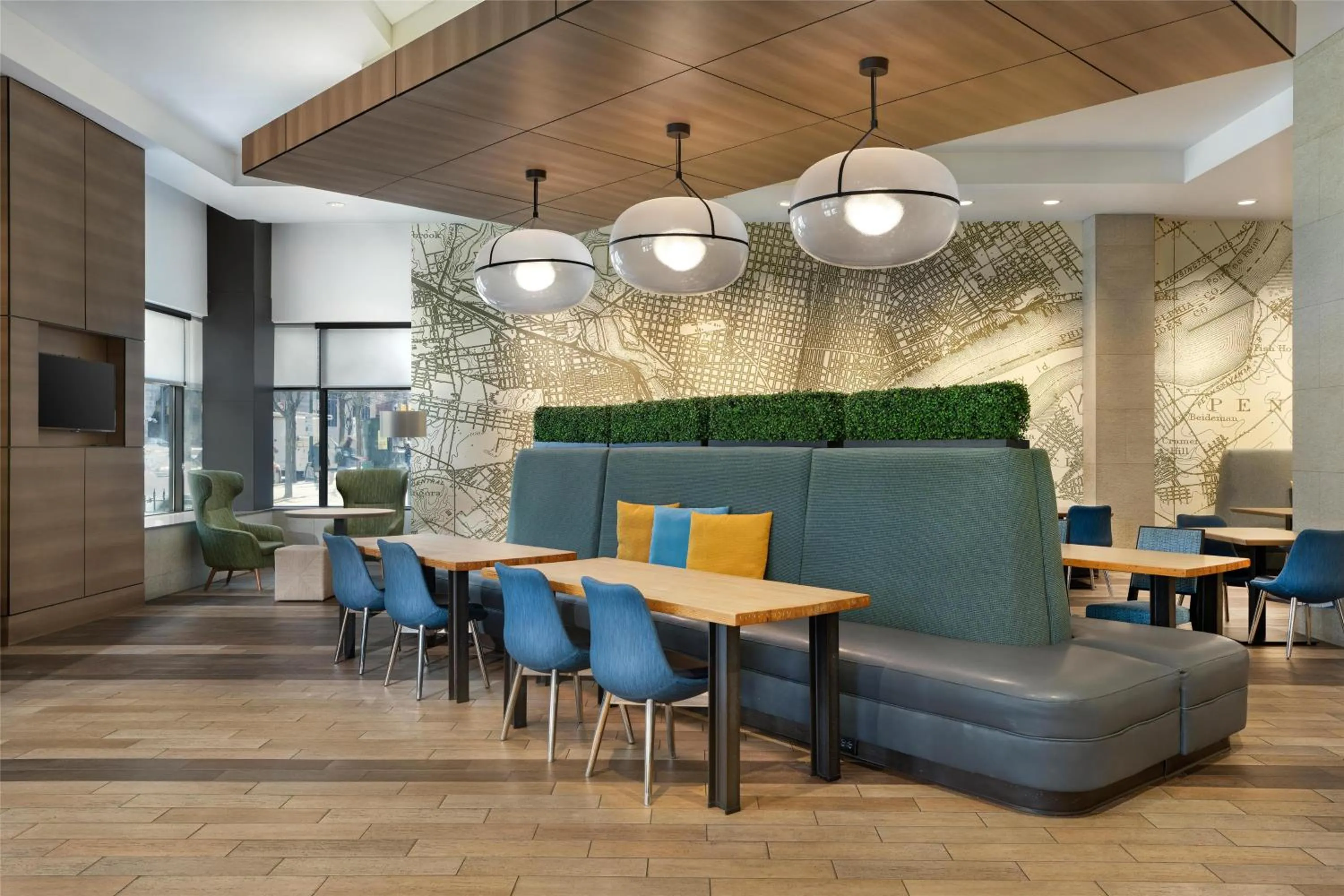 Lobby or reception in Home2 Suites by Hilton Philadelphia Convention Center