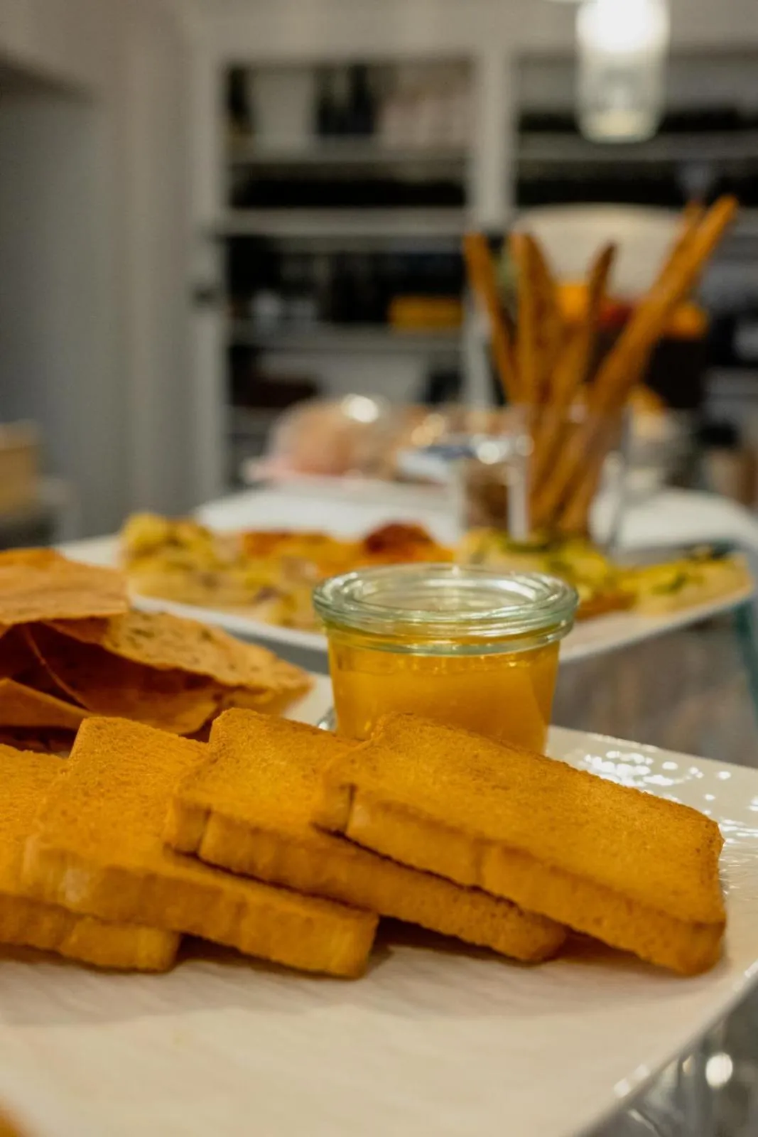 Buffet breakfast in La Dépendance Hotel