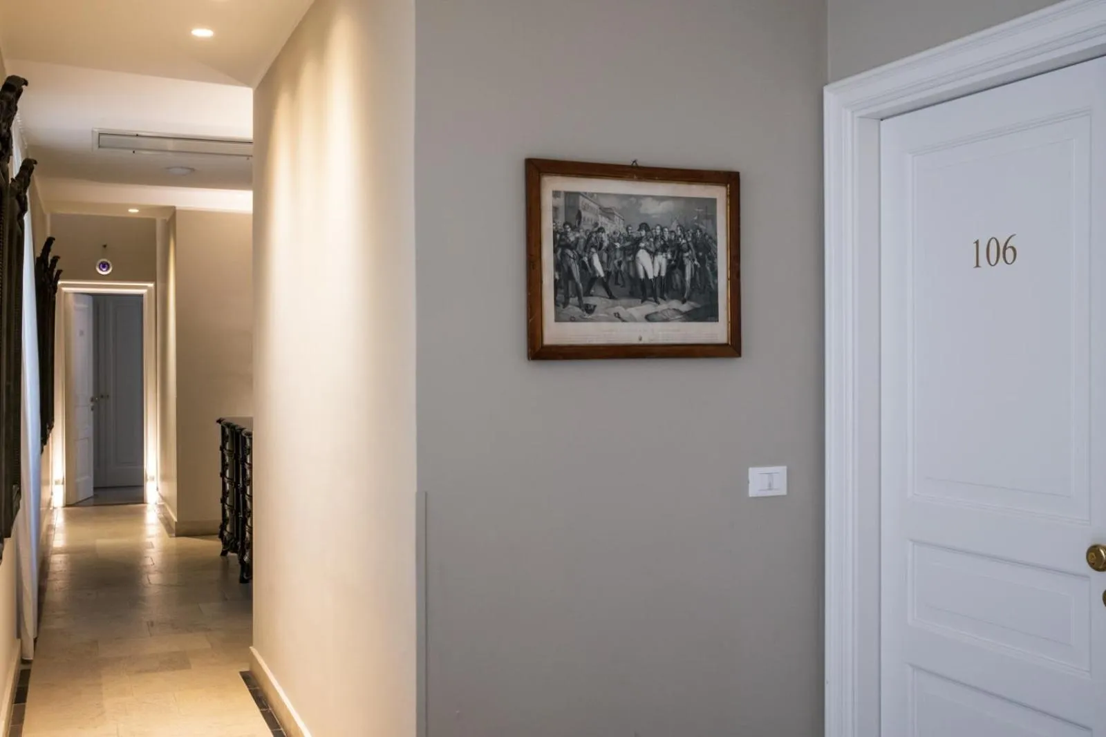 Decorative detail in La Dépendance Hotel