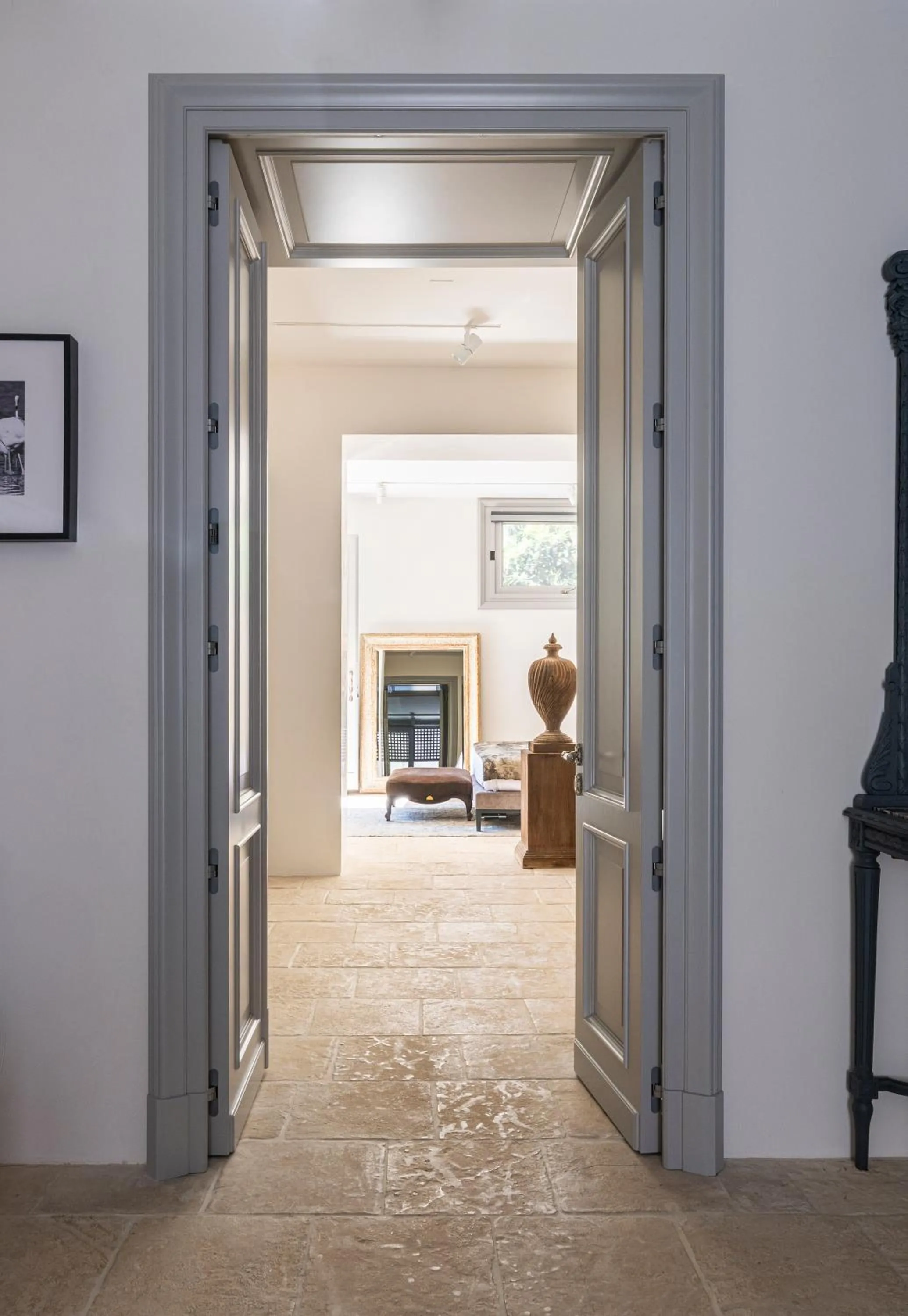 Decorative detail in La Dépendance Hotel