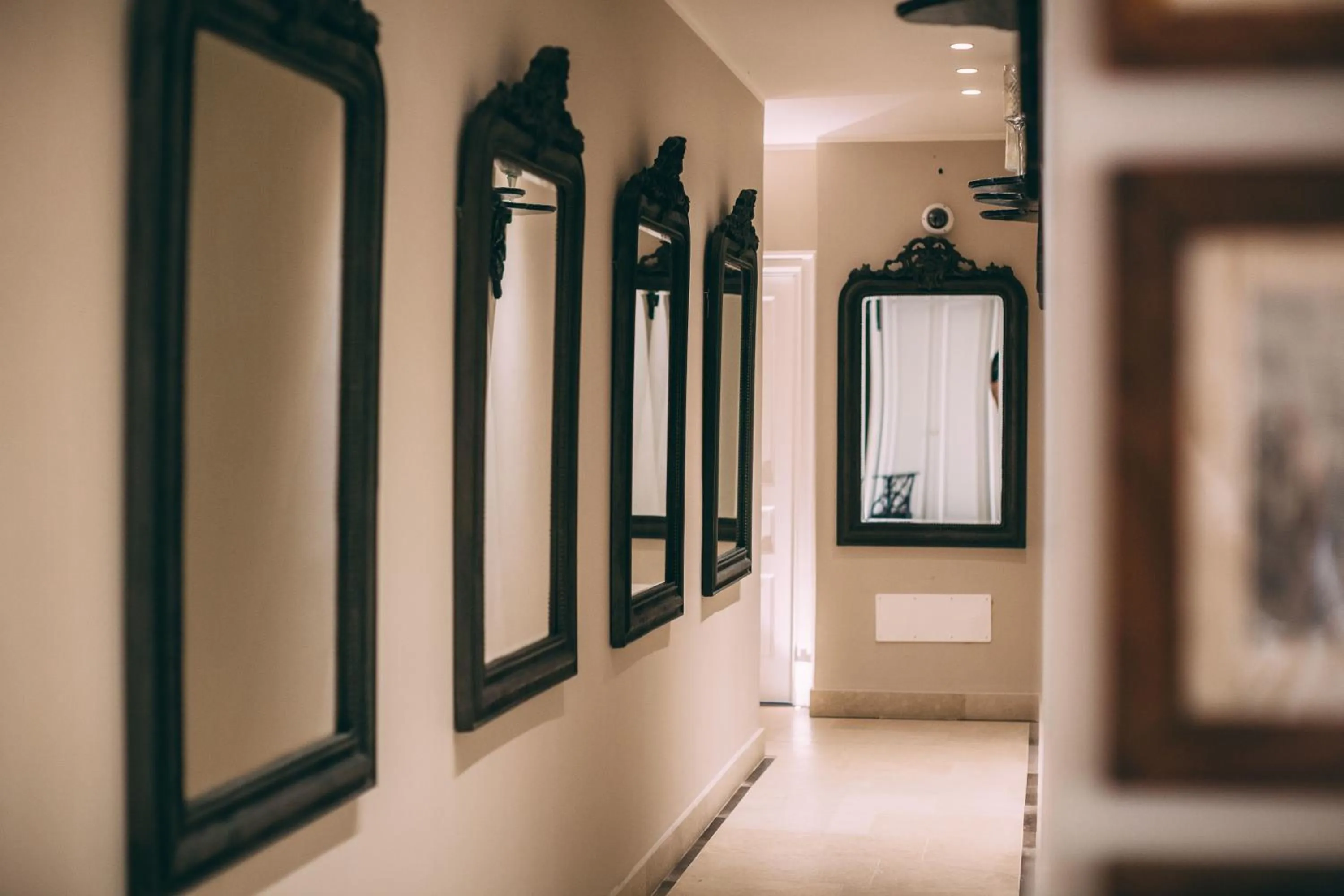 Decorative detail in La Dépendance Hotel