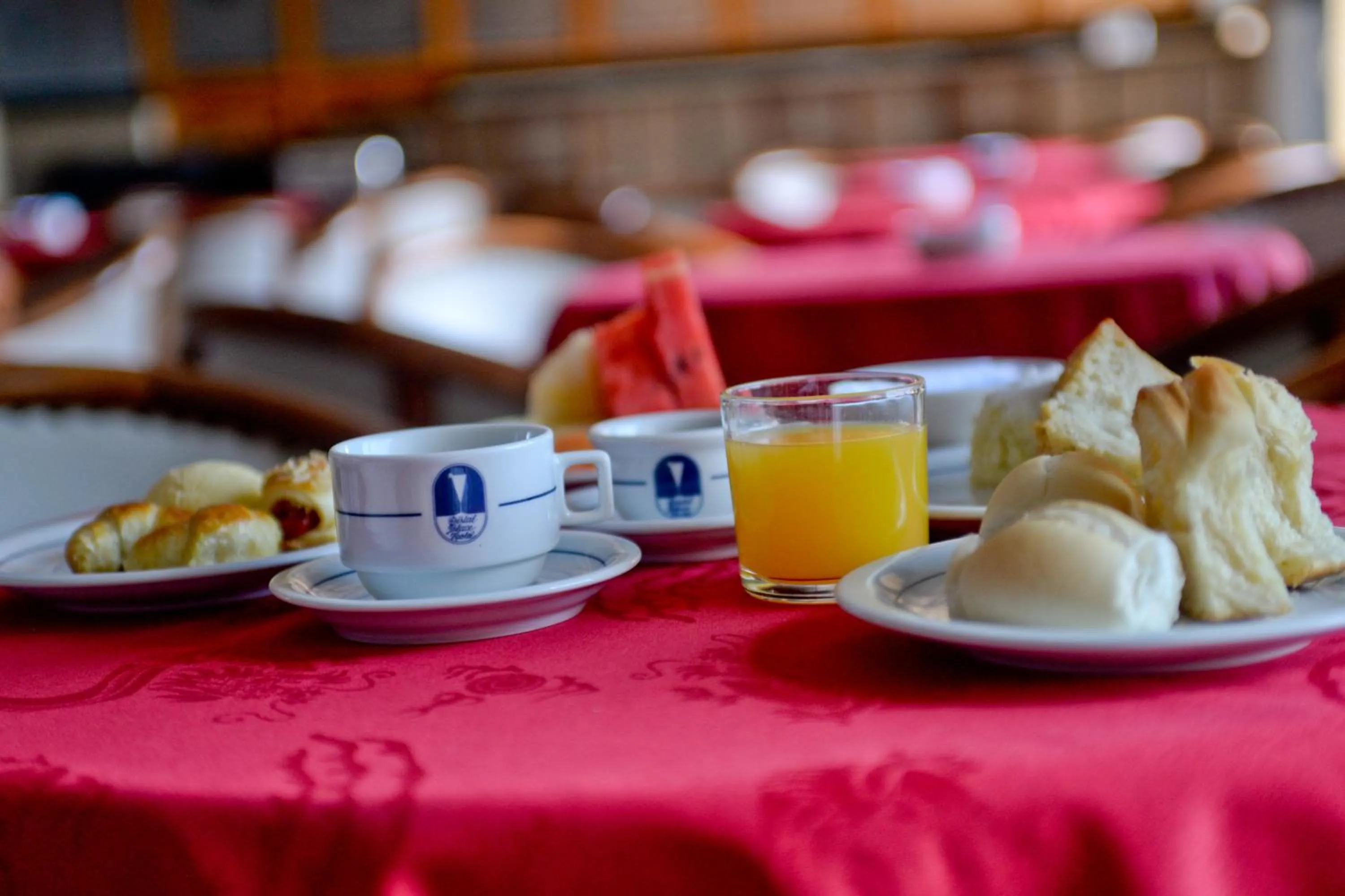Continental breakfast in Cristal Palace Hotel