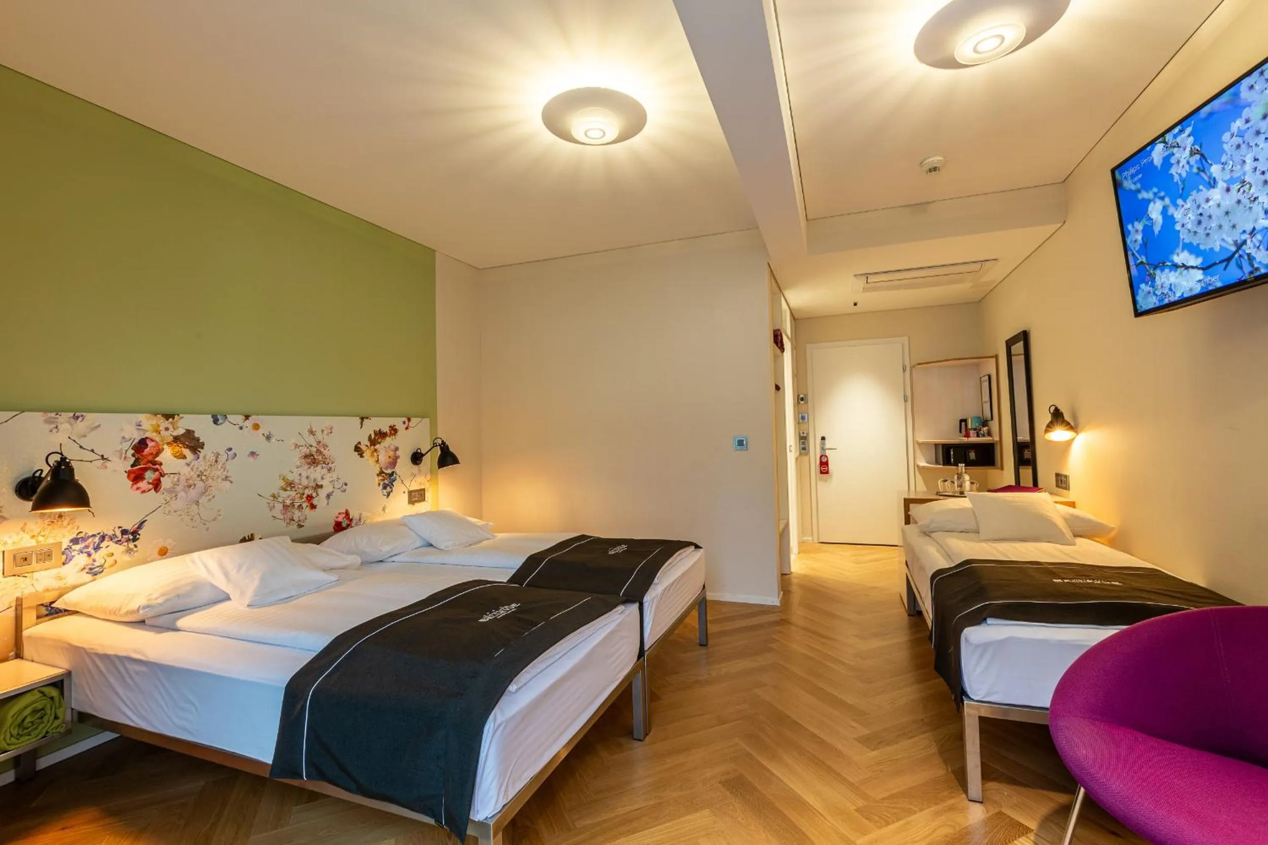 Photo of the whole room, Bed in Boutique Hotel Bellevue