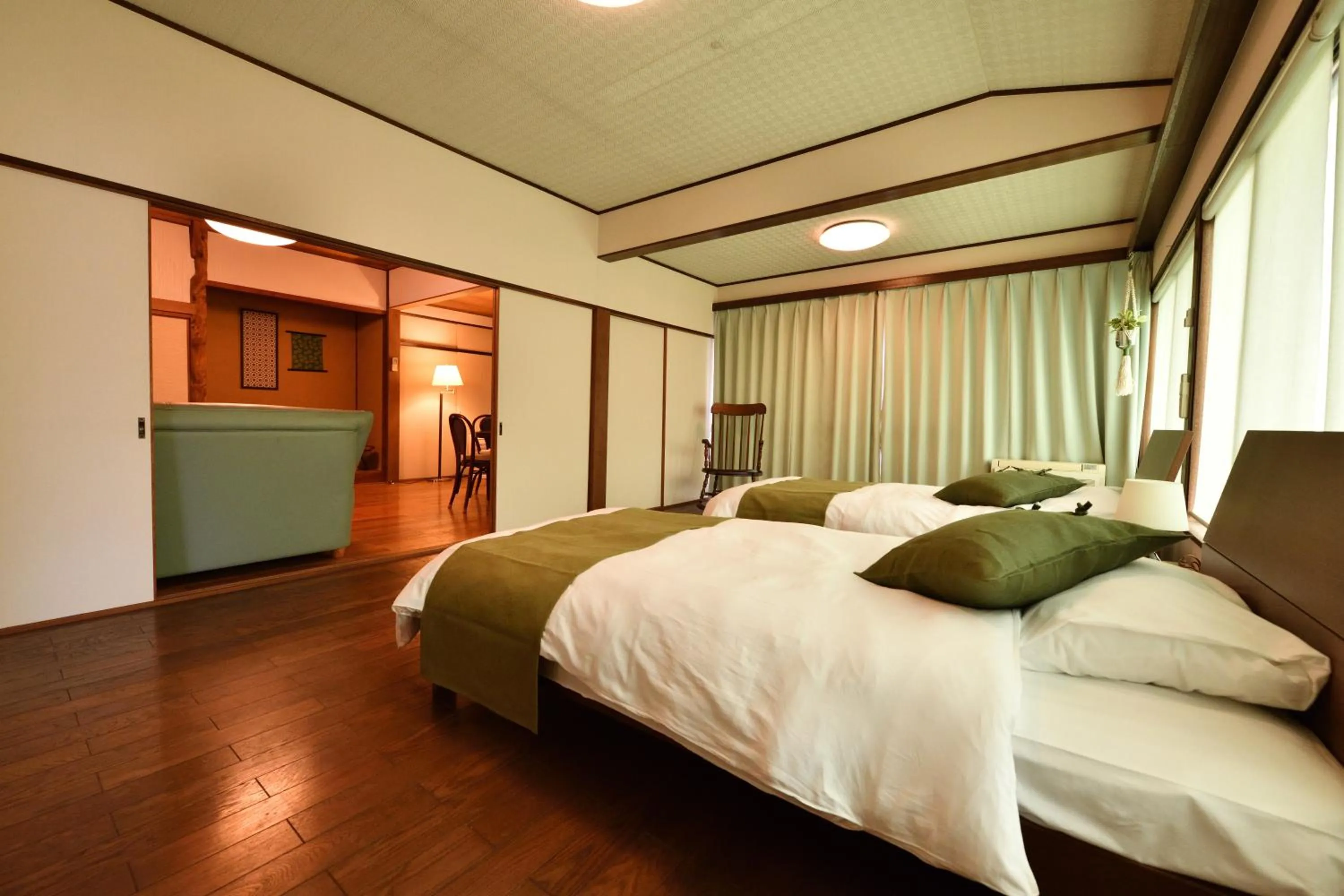 Bedroom, Bed in 山葵-WASABI