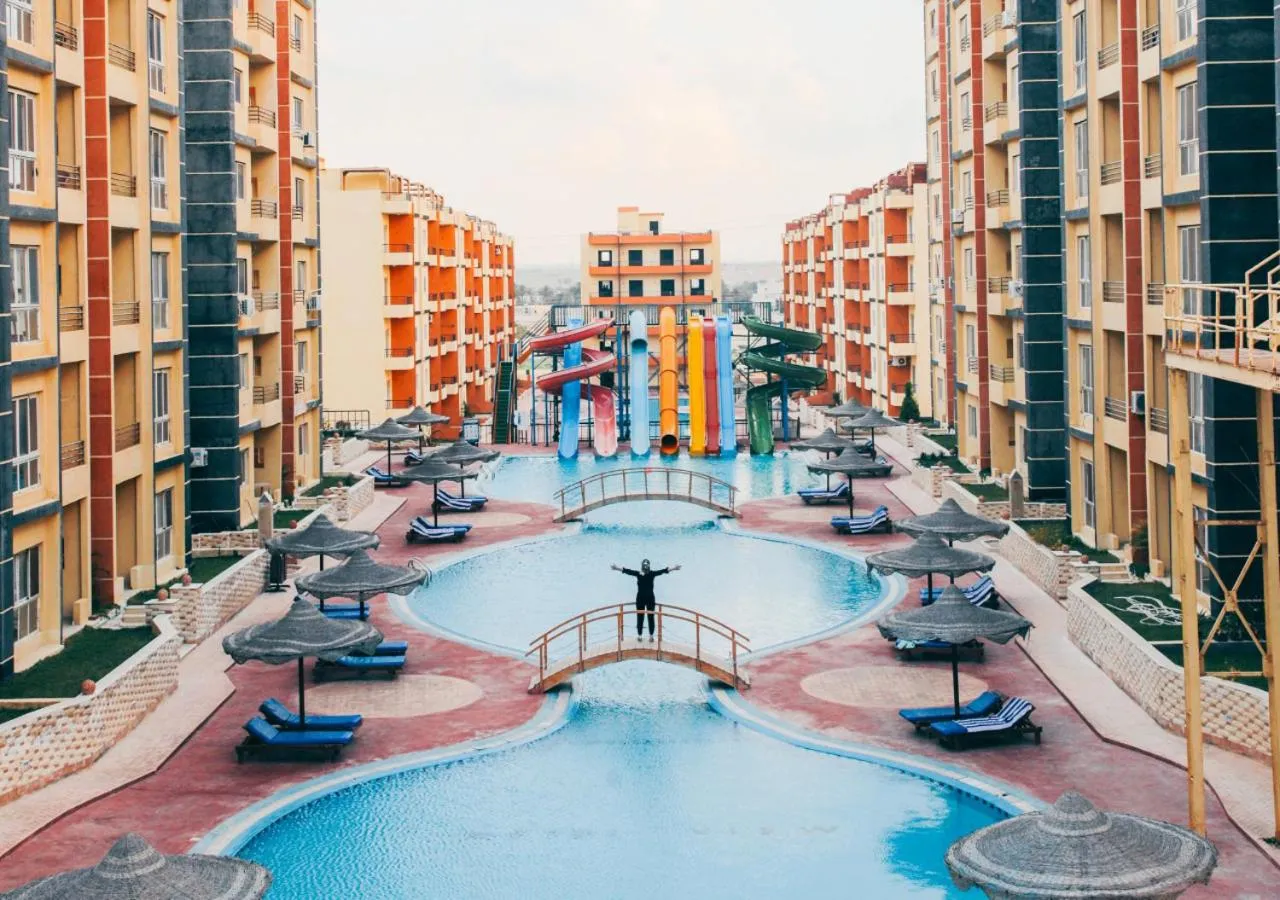 Pool view in Retal View North Coast Aqua Park