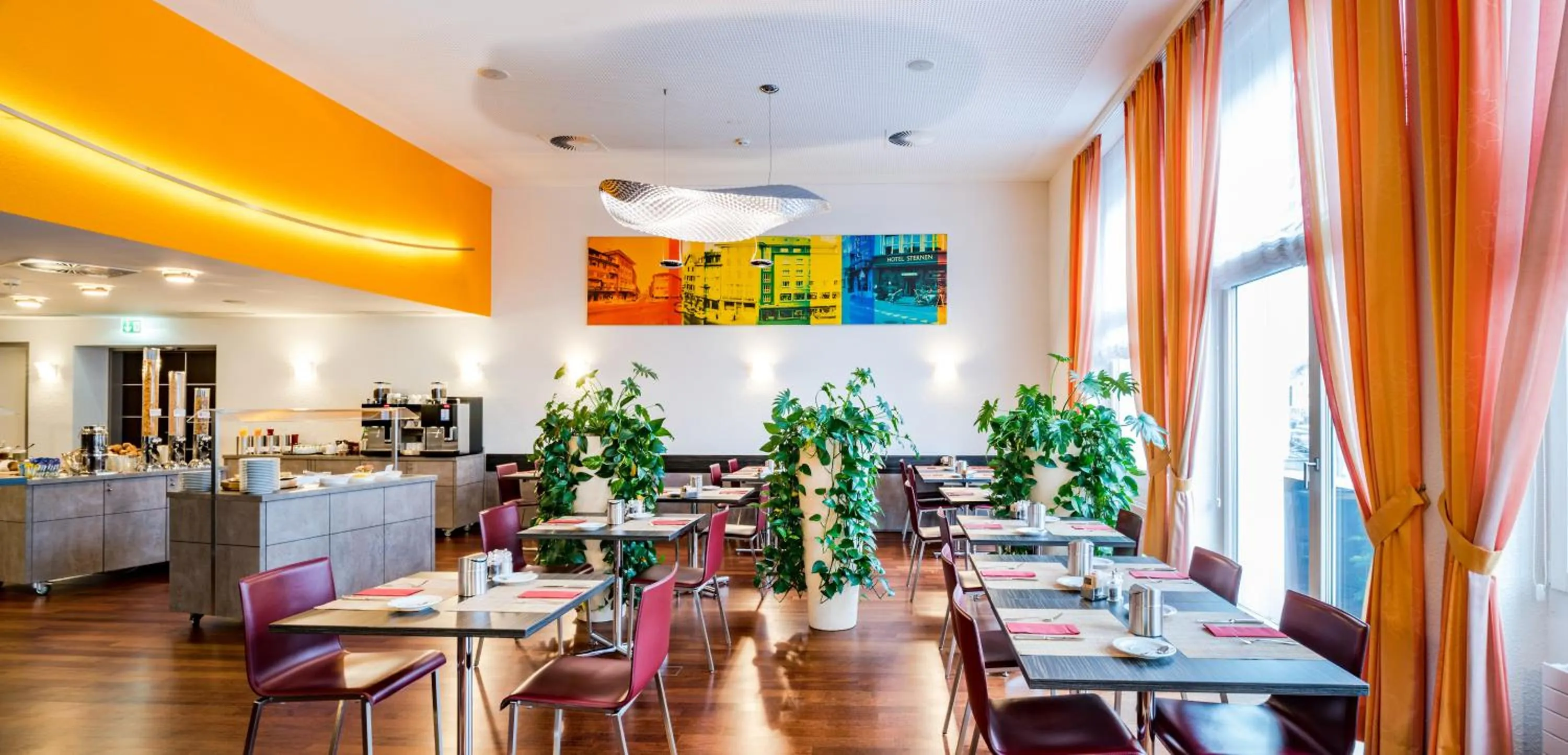 Restaurant/places to eat in Hotel Sternen Oerlikon