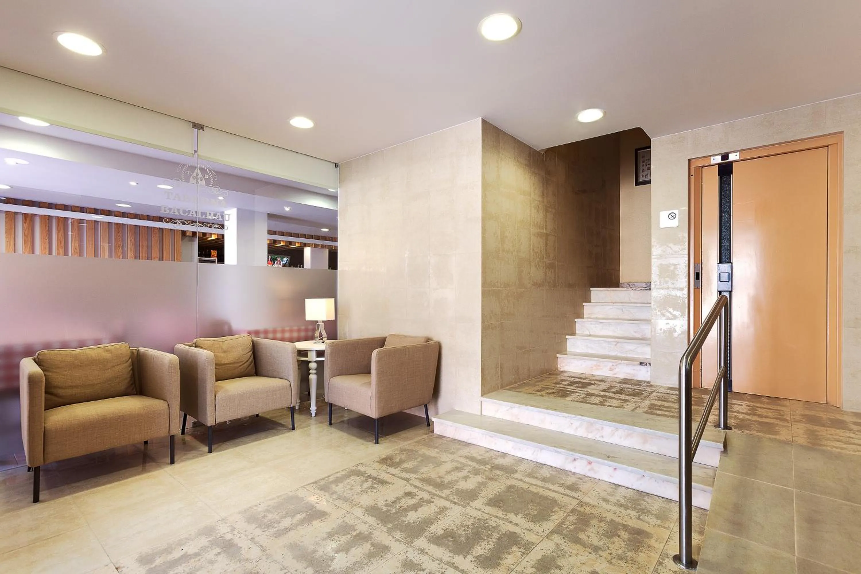 Lobby or reception in Ribeiro Hotel