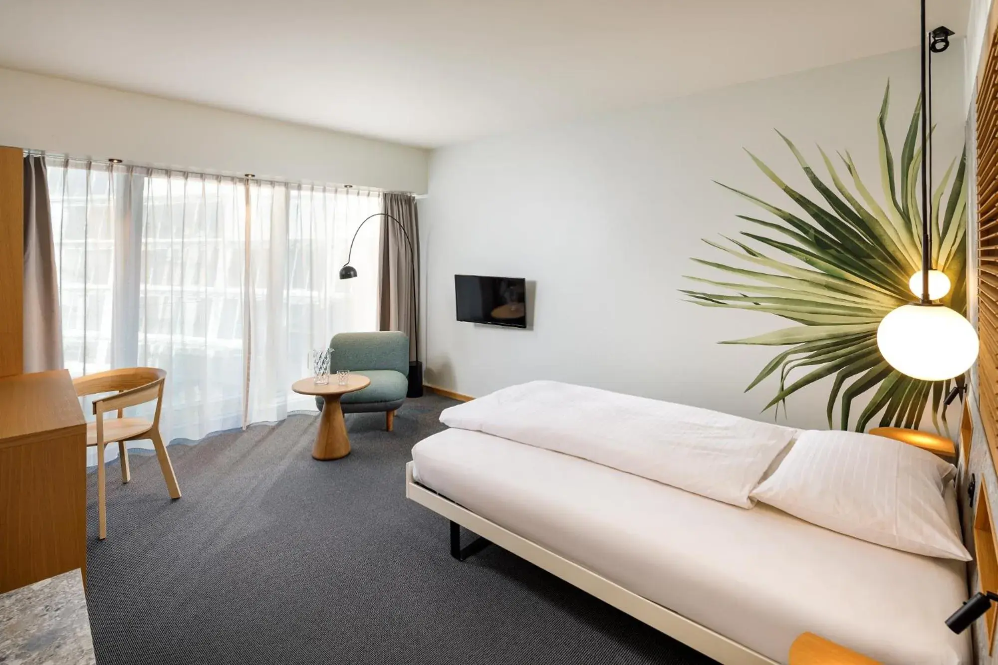 Single Room with Garden View in Palmiers by Fassbind Single Room with Garden View in Palmiers by Fassbind