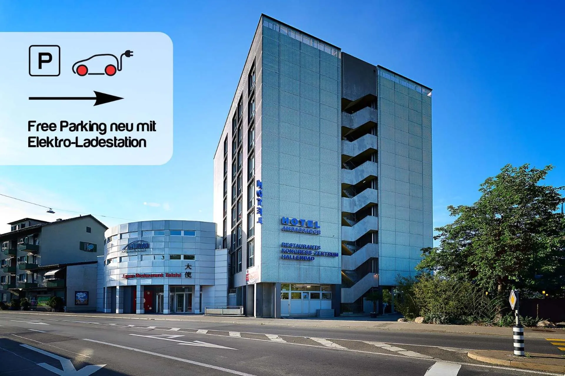 Property building in Hotel Ambassador