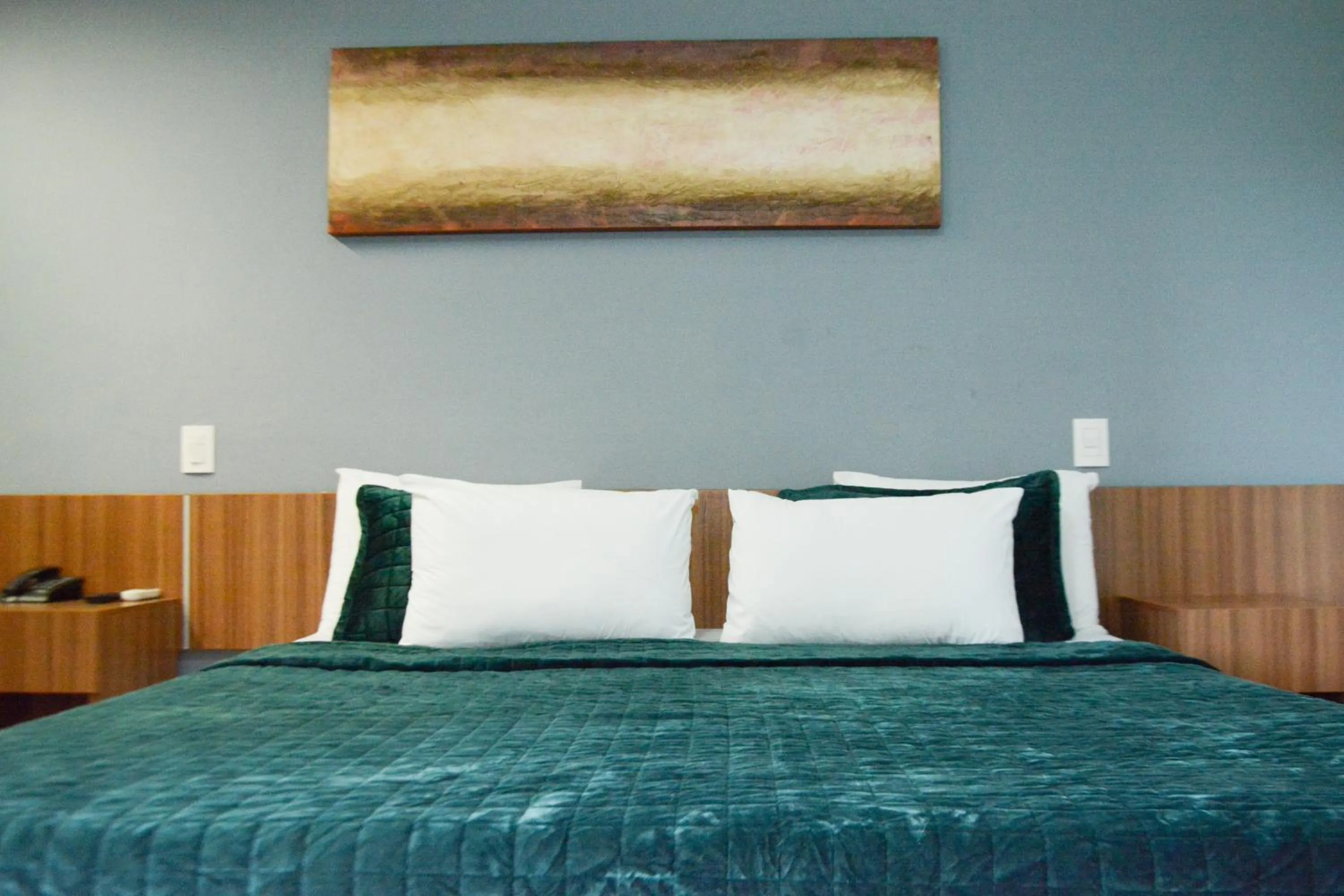 Bed in BOMBONATO PALACE HOTEL