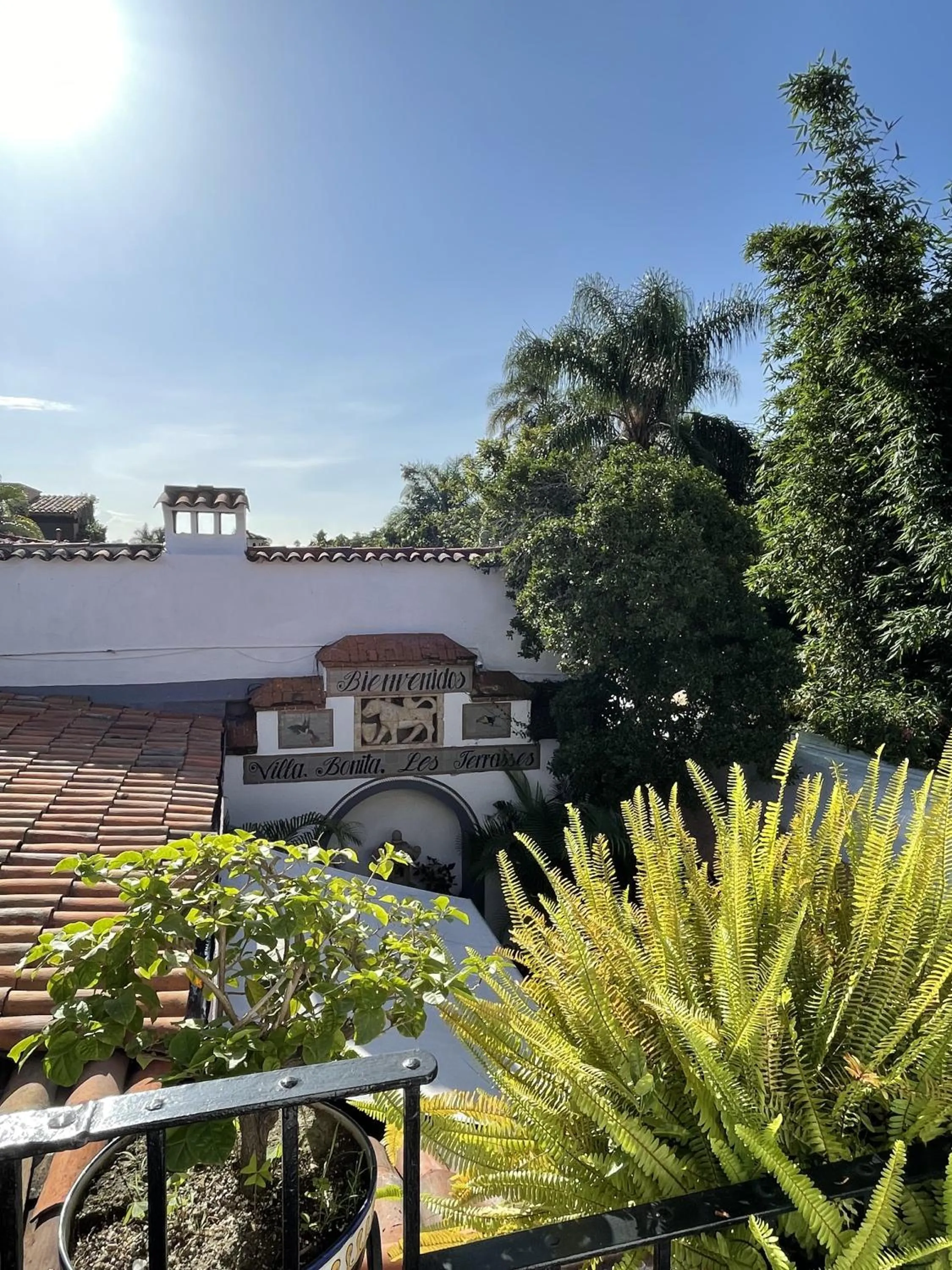 Garden view in Villa Bonita Les Terrasses