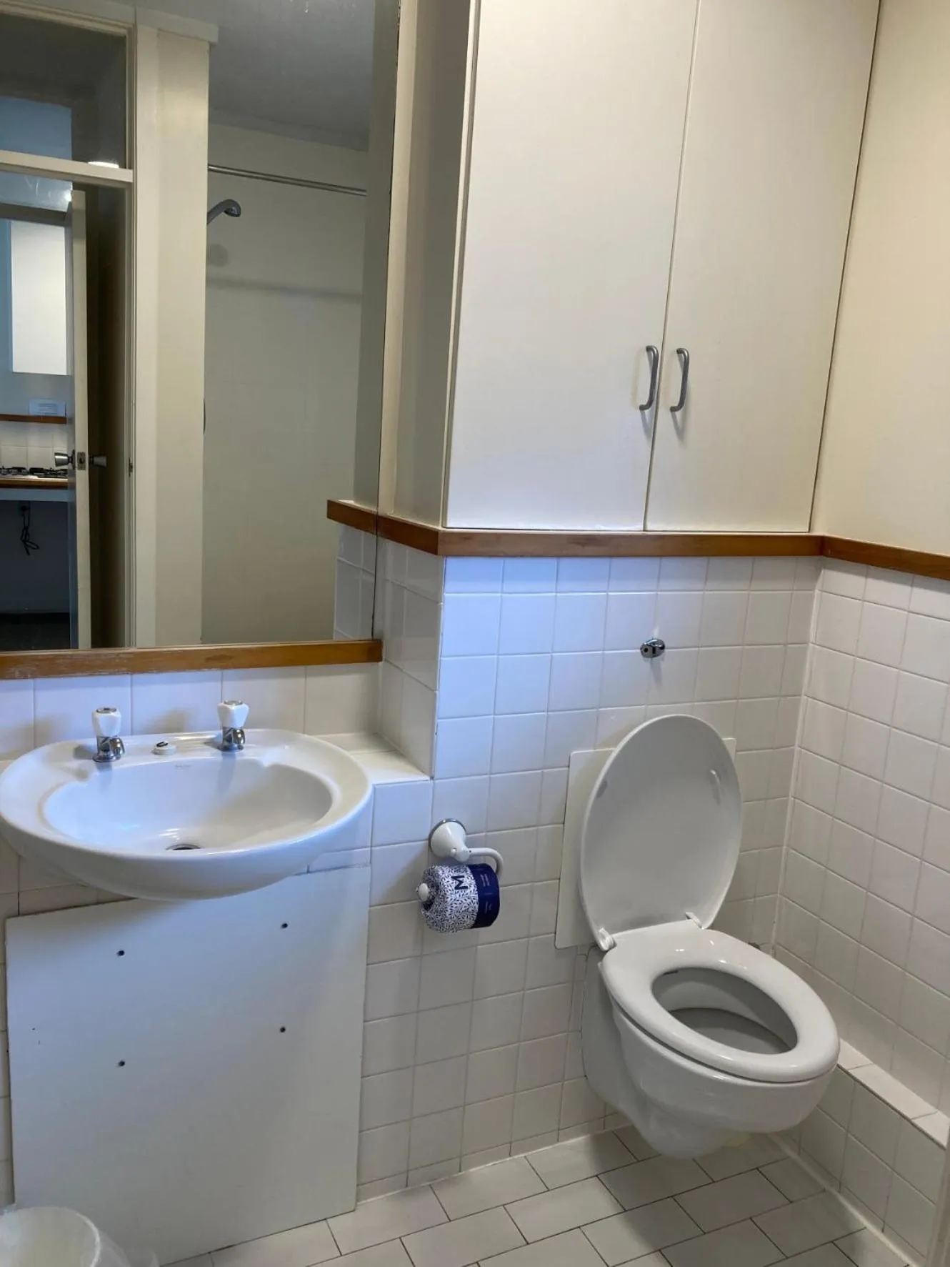 Bathroom in City Towers Apartments