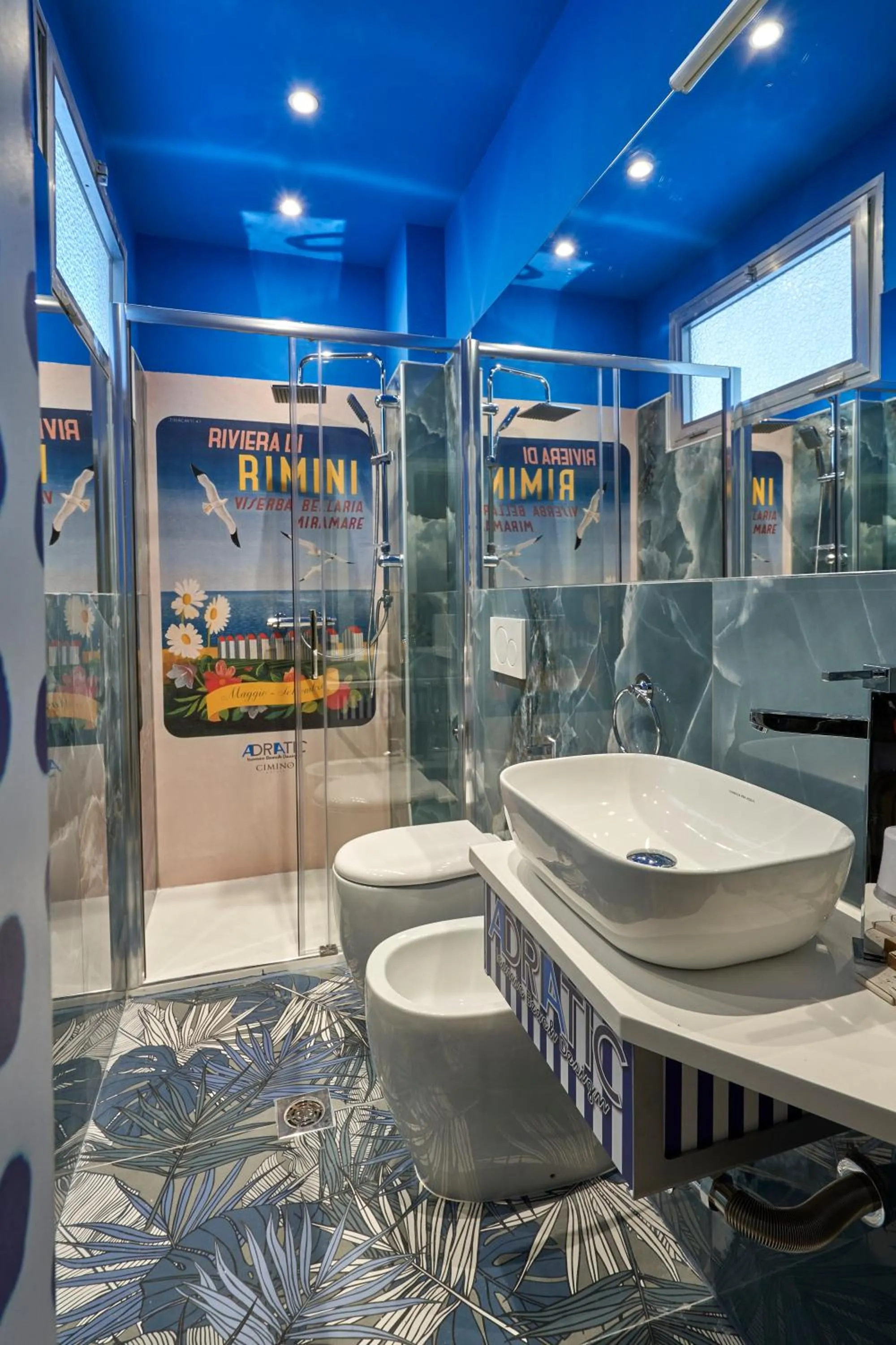 Bathroom in Hotel Adriatica sul Mare