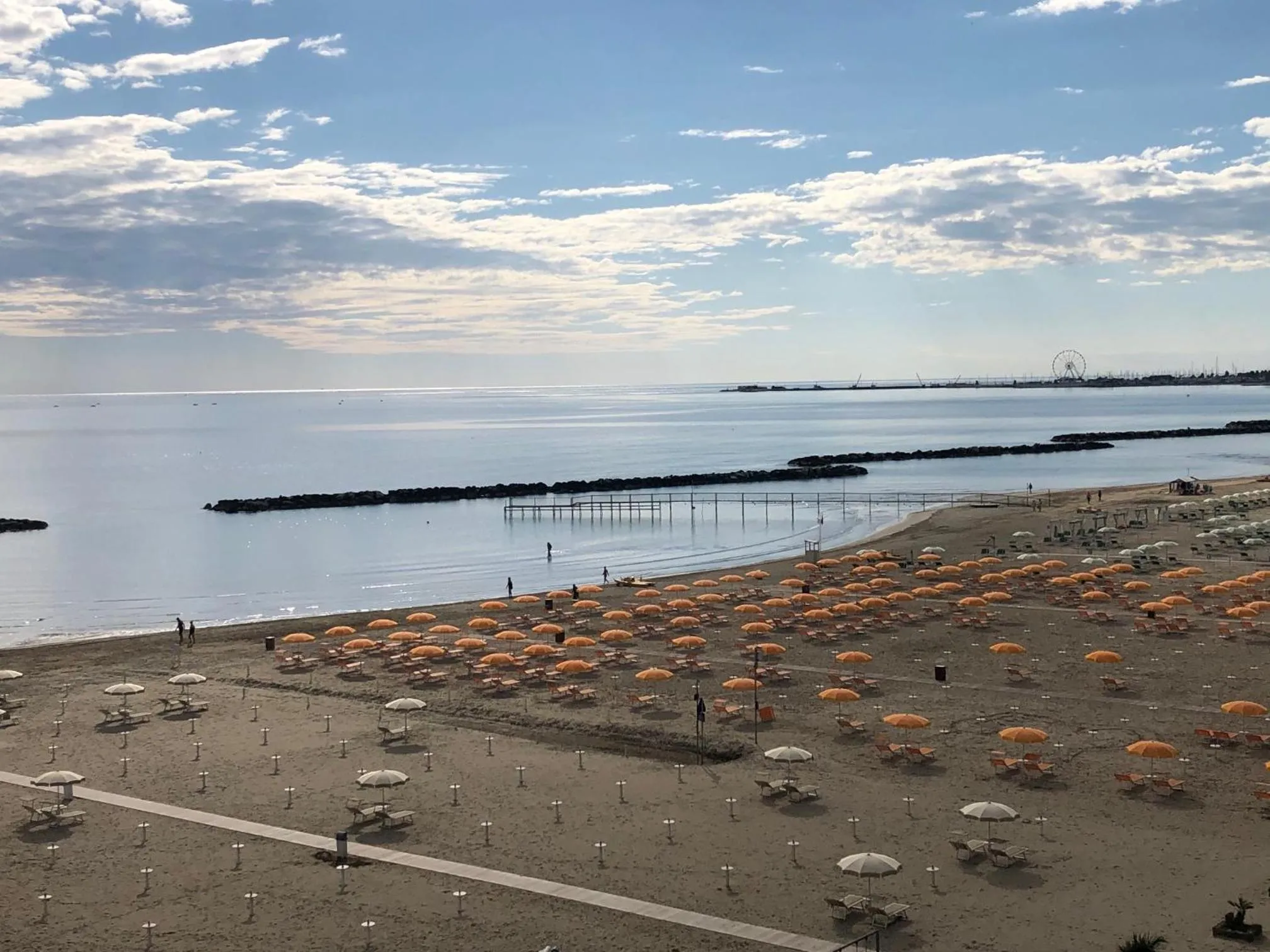 Beach in Hotel Adriatica sul Mare