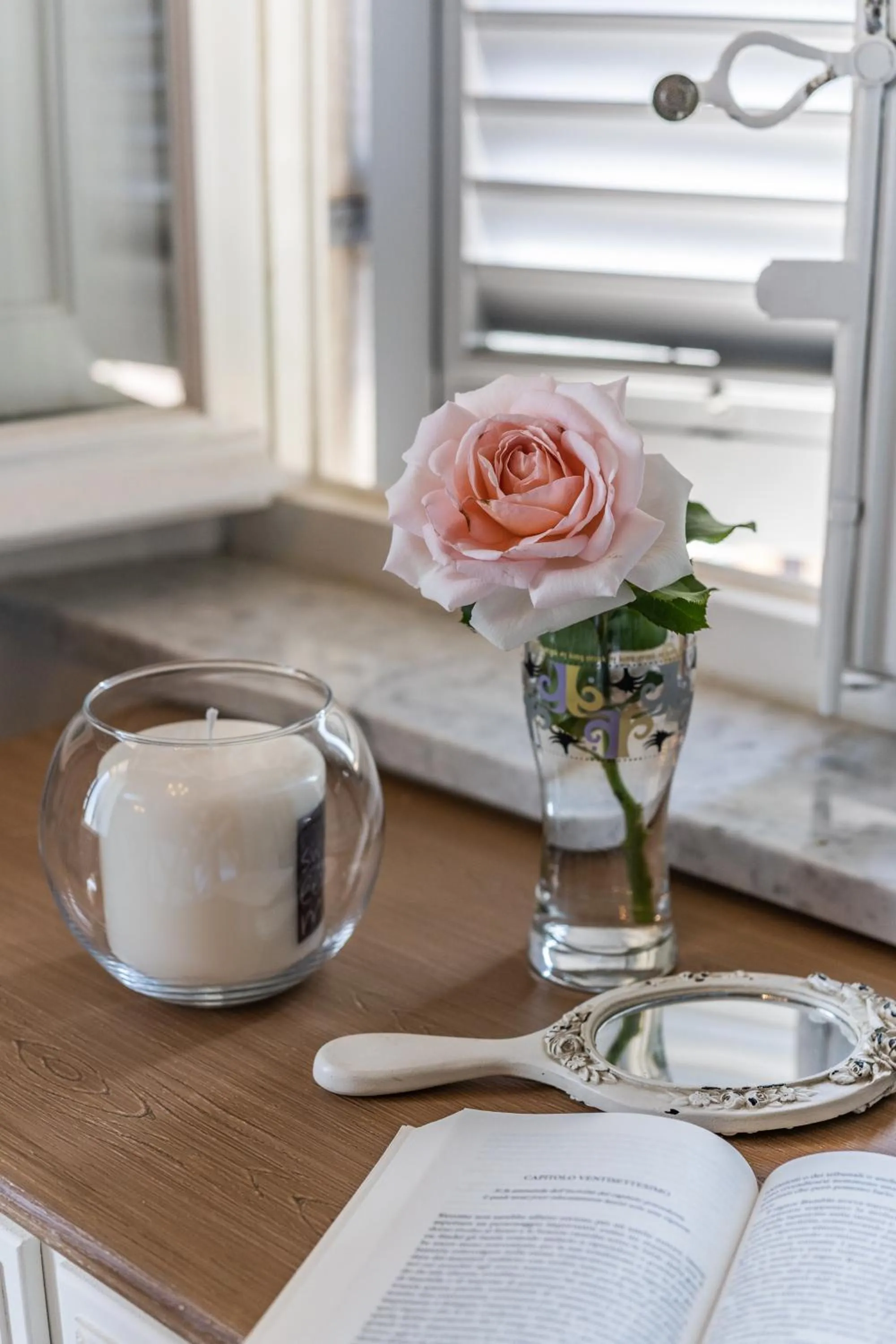 Decorative detail in Villa La Preziosa