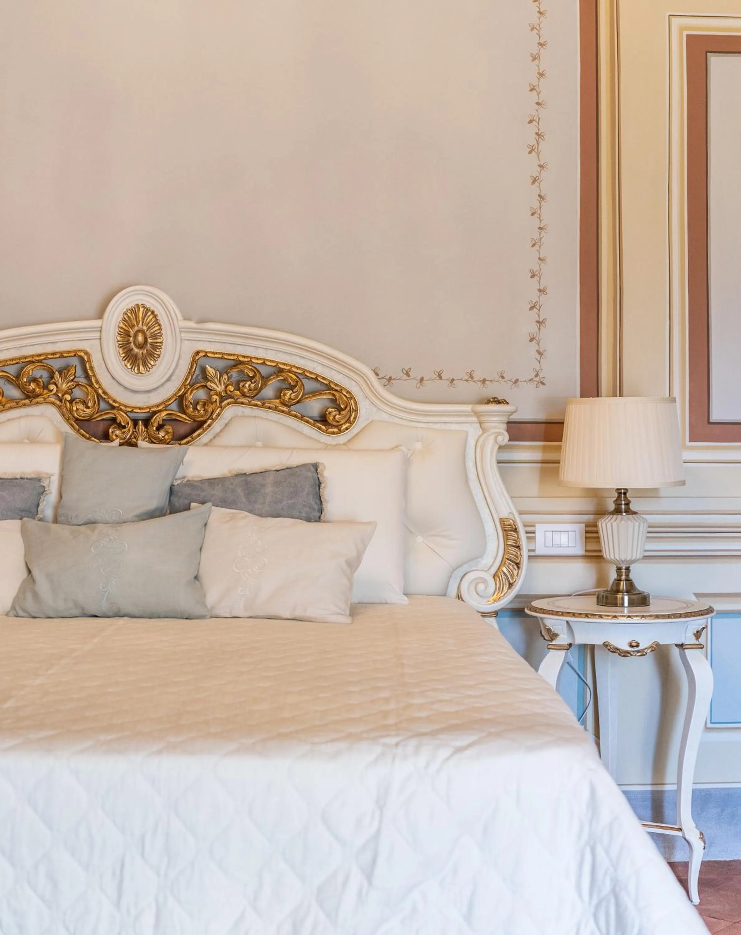 Bed in Villa La Preziosa