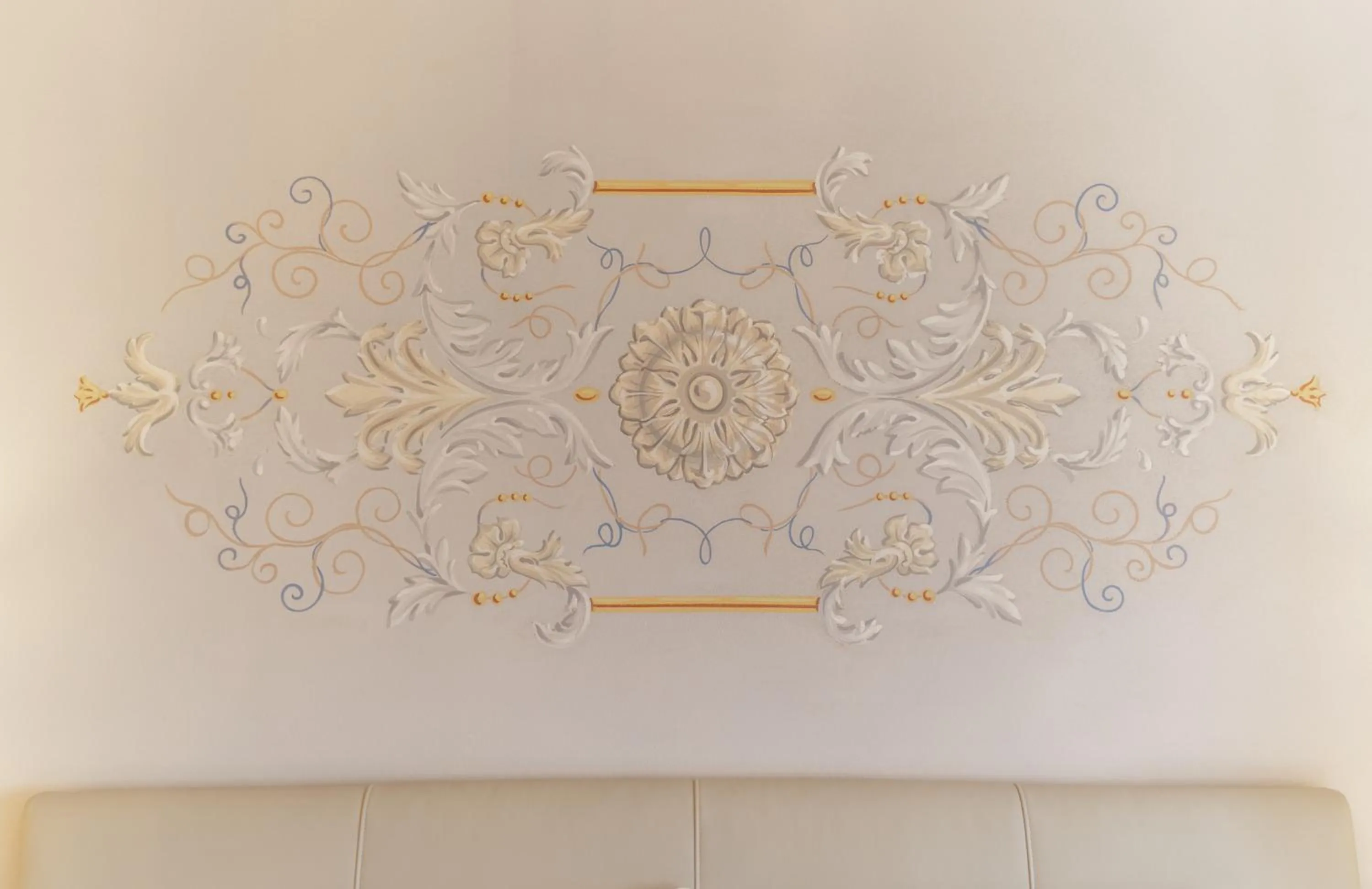 Decorative detail in Villa La Preziosa