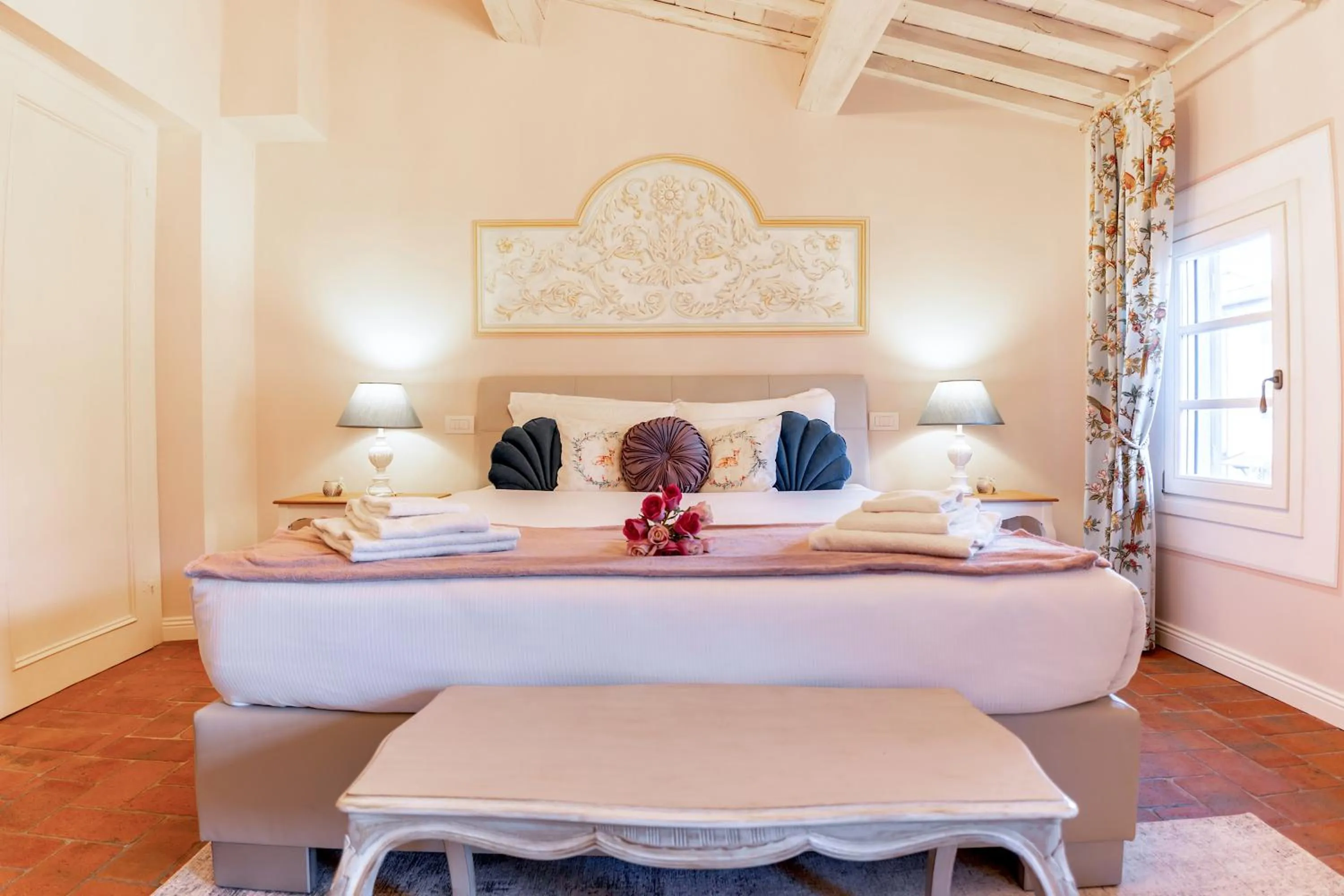 Bed in Villa La Preziosa