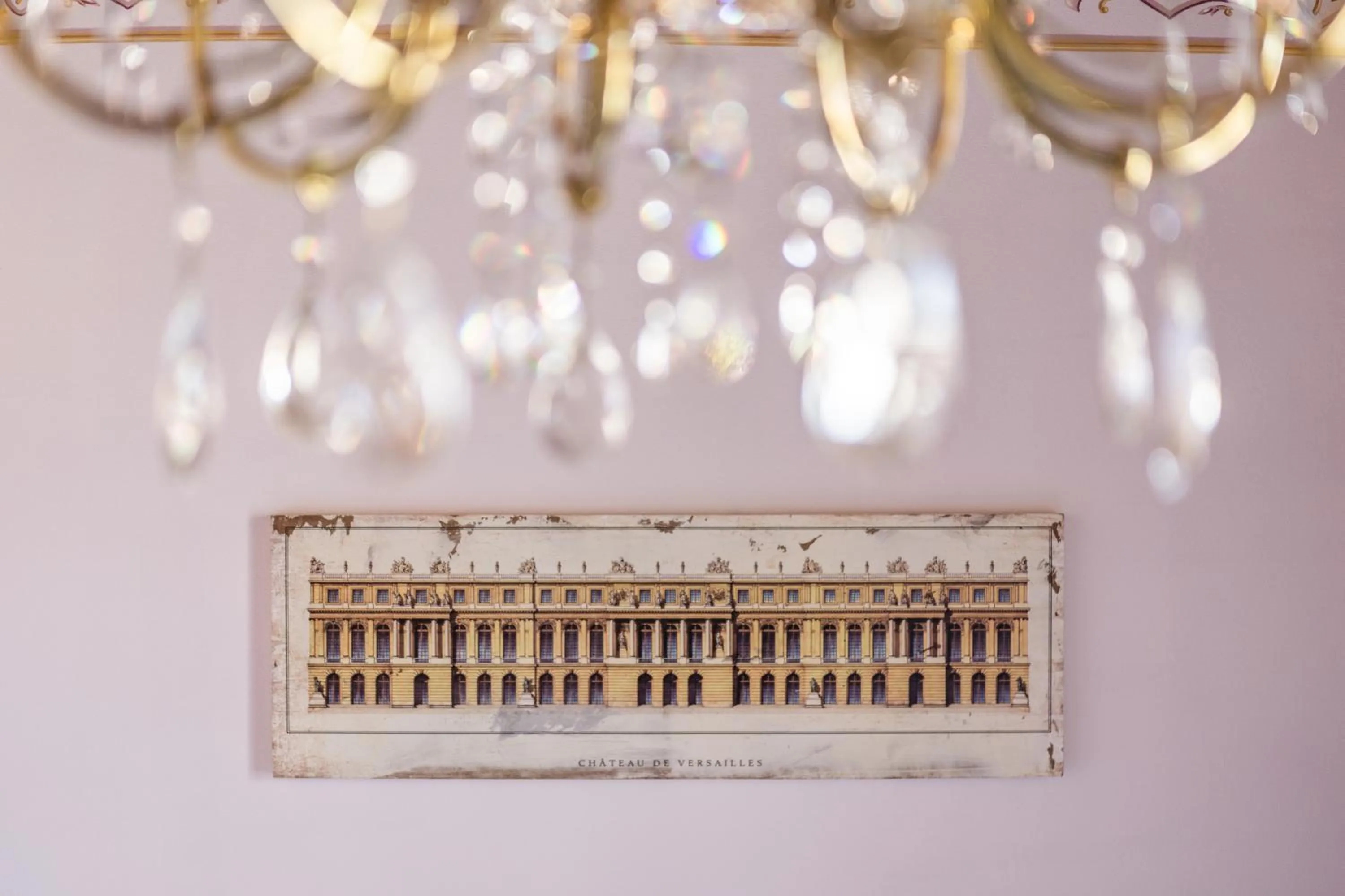 Decorative detail in Villa La Preziosa