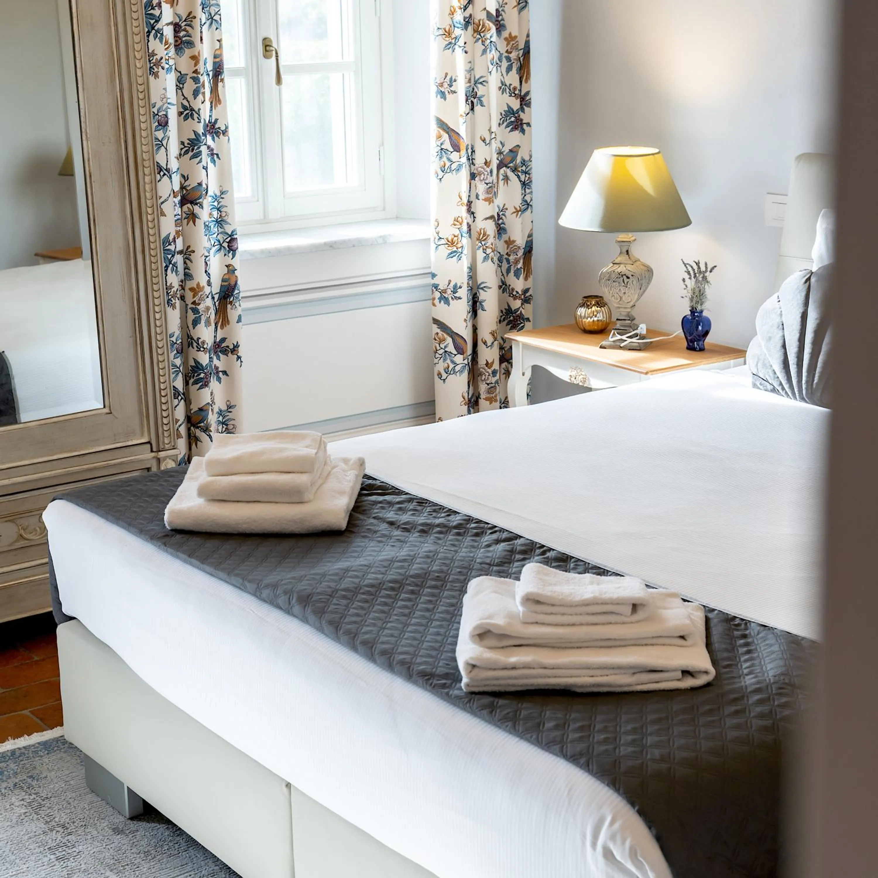 Bed in Villa La Preziosa