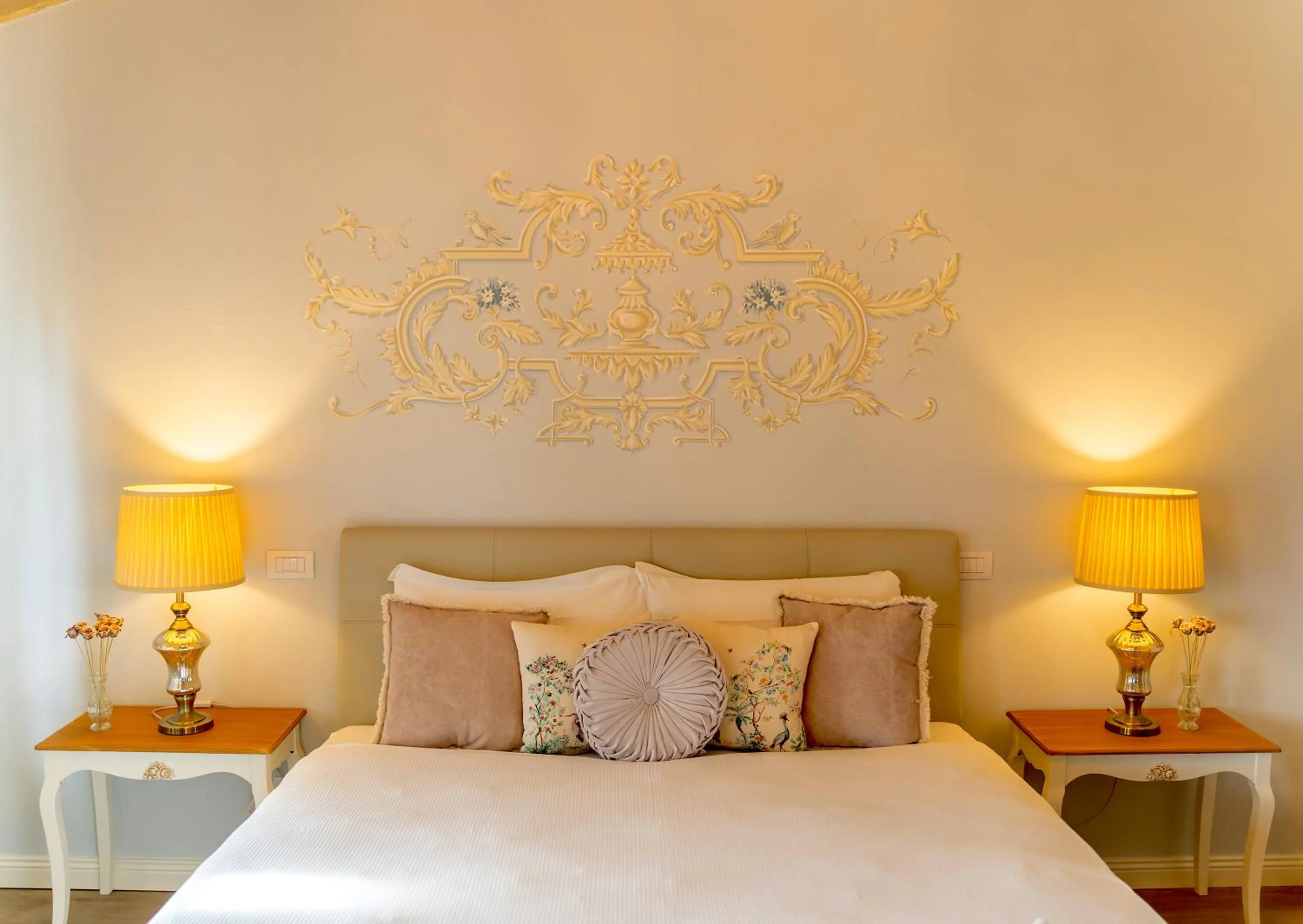 Bed in Villa La Preziosa