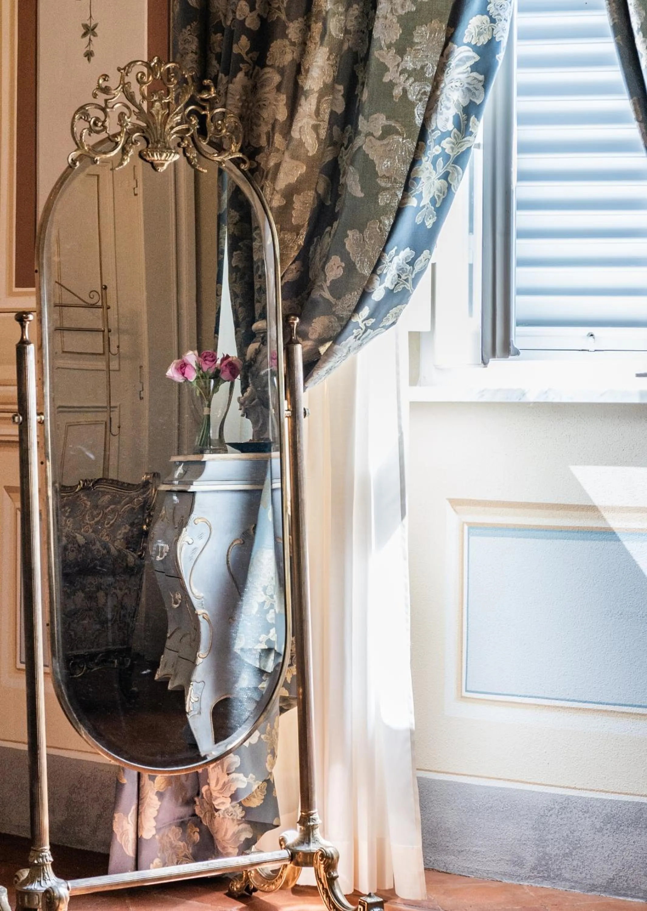 Decorative detail in Villa La Preziosa