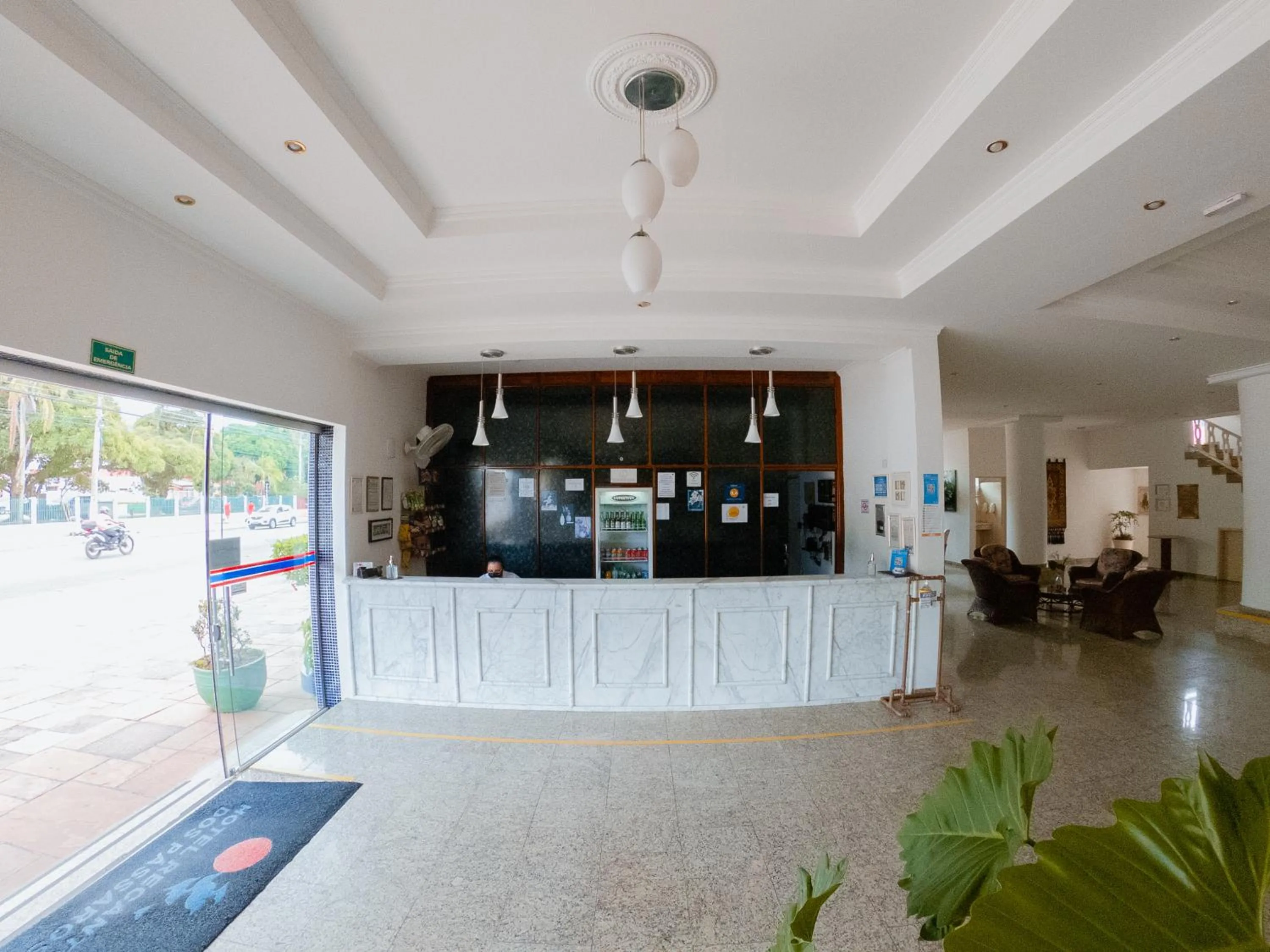 Lobby or reception in Hotel Recanto dos Pássaros
