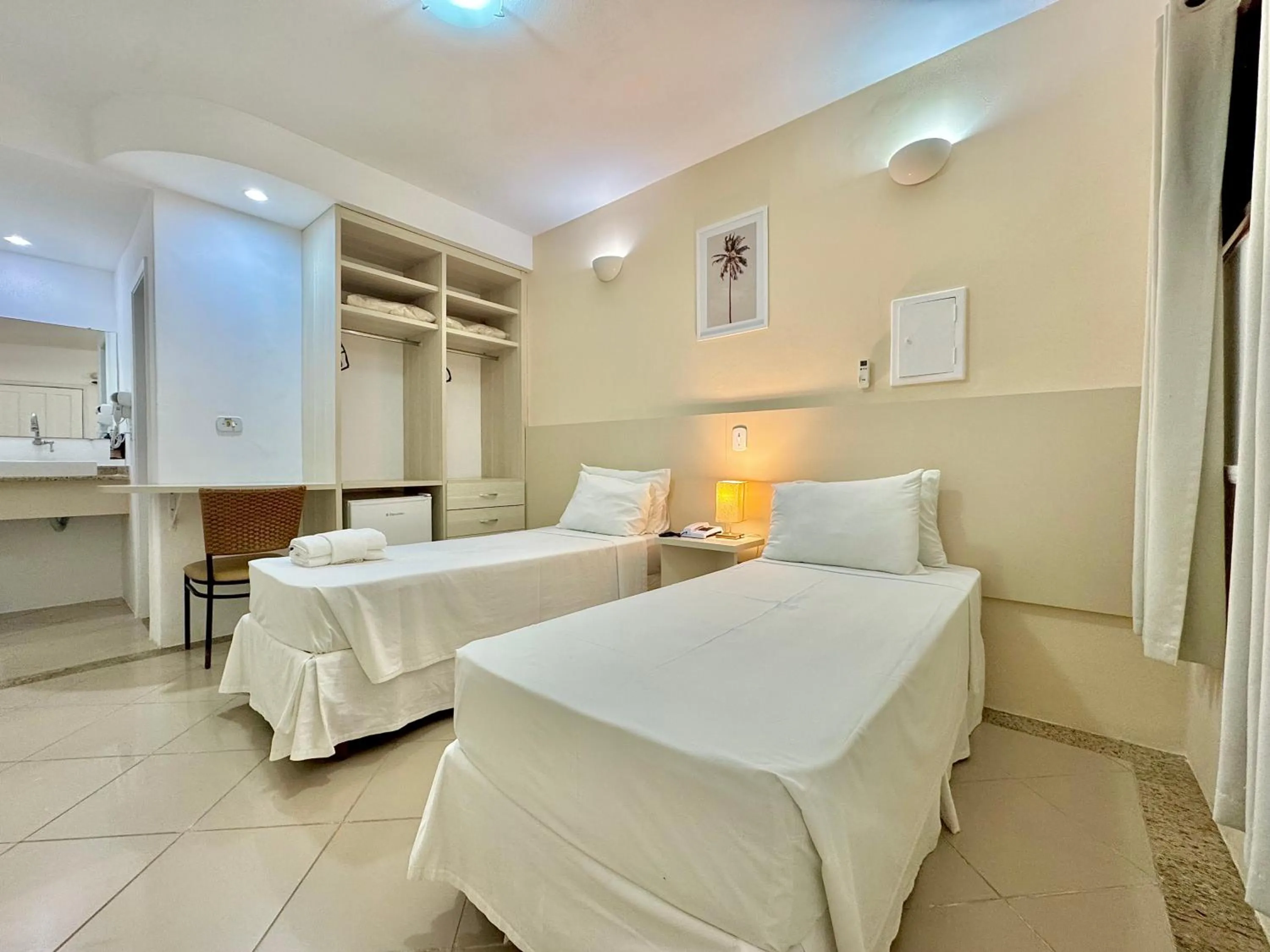 Bedroom, Bed in Hotel Recanto dos Pássaros