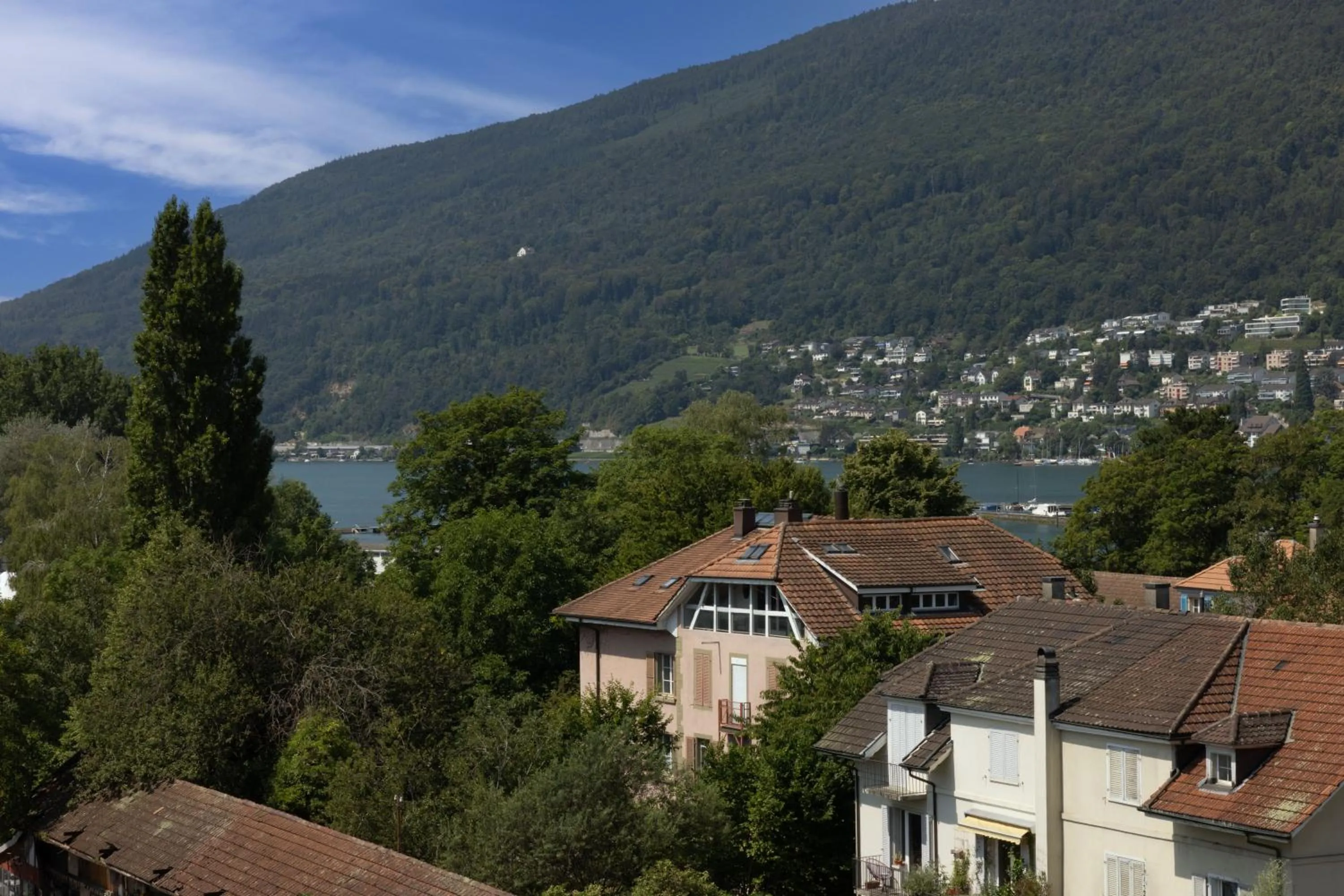 View (from property/room) in City Hotel Biel Bienne Free Parking
