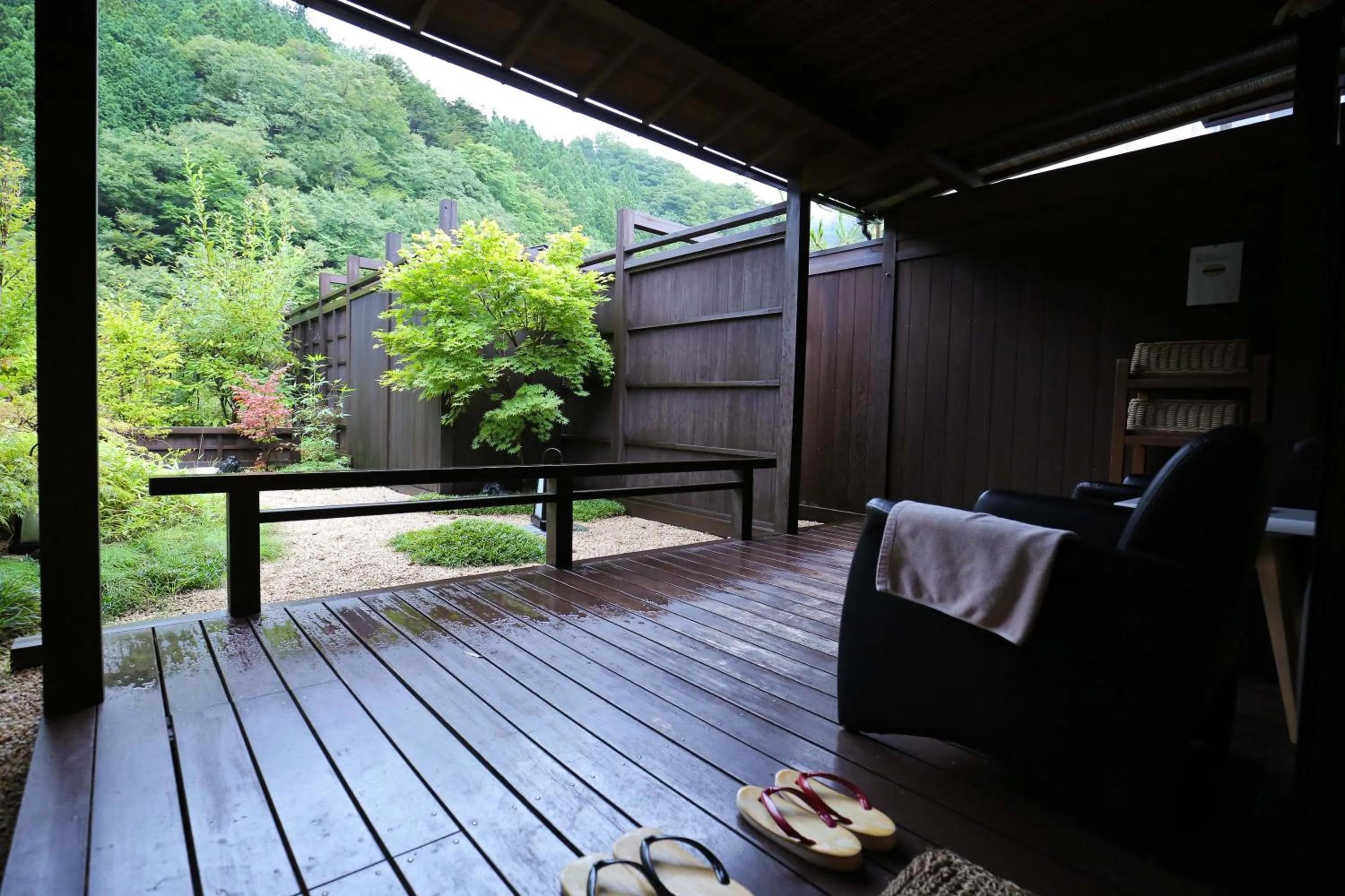Balcony/Terrace in Shima Onsen Yoshimoto