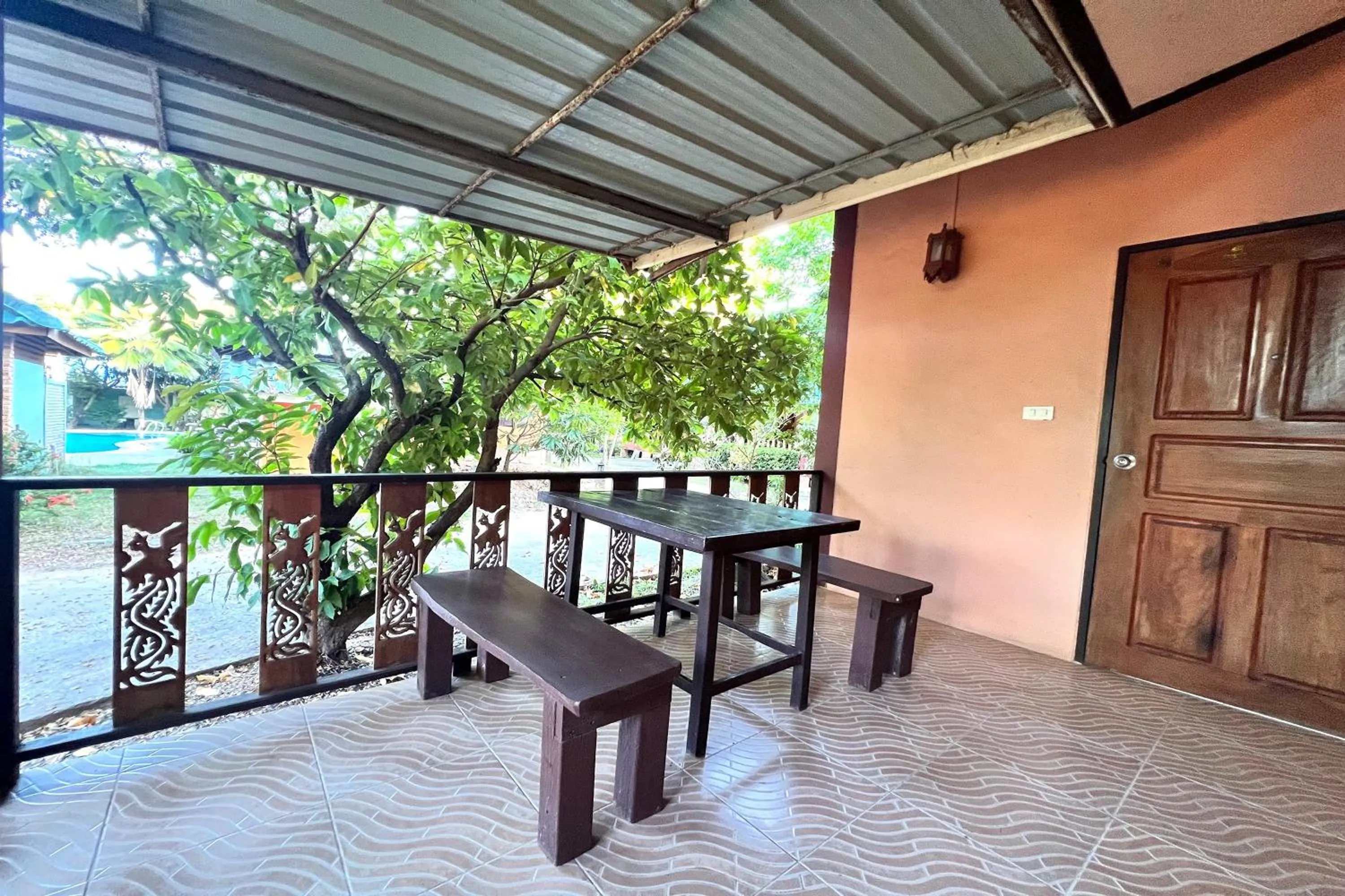 Balcony/Terrace in Saithong Resort