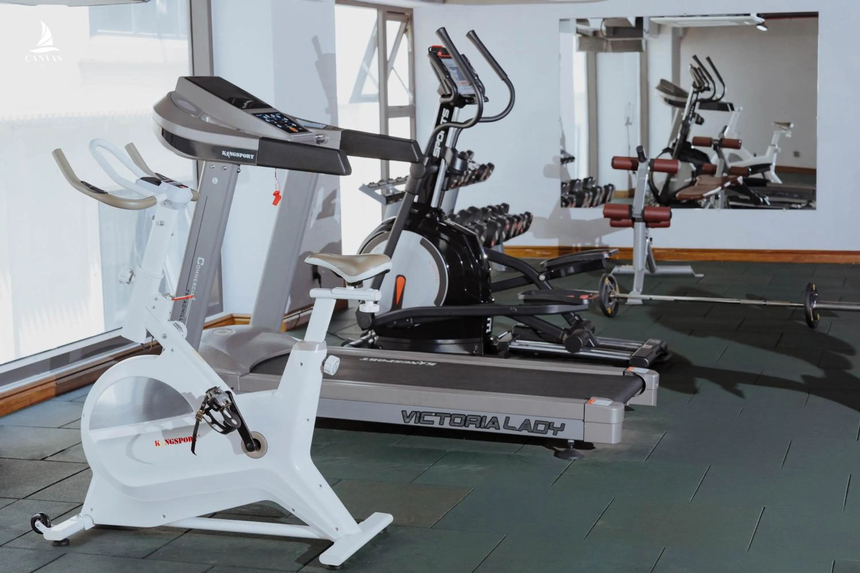 Fitness centre/facilities in Canvas Danang Beach Hotel