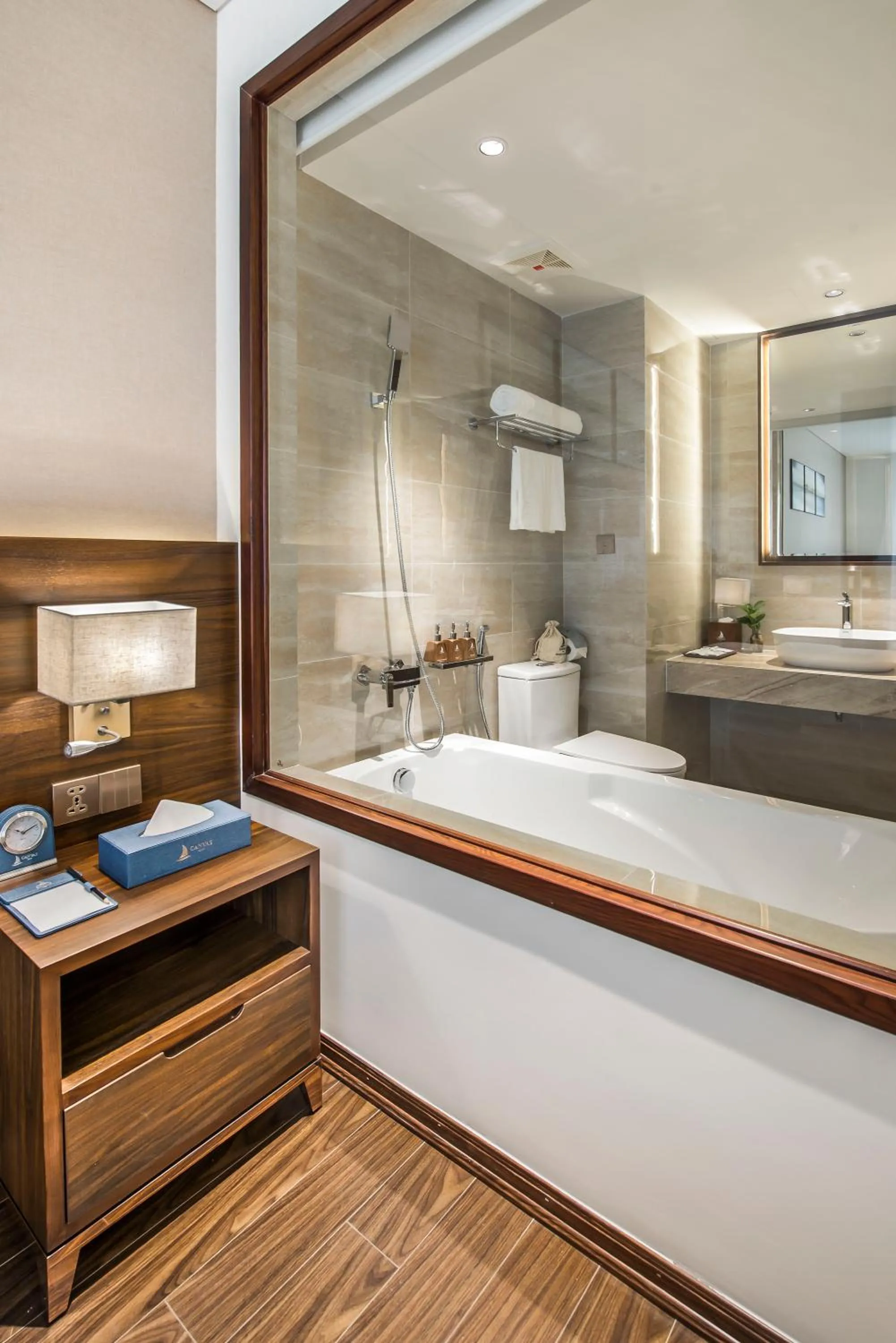 Bath in Canvas Danang Beach Hotel