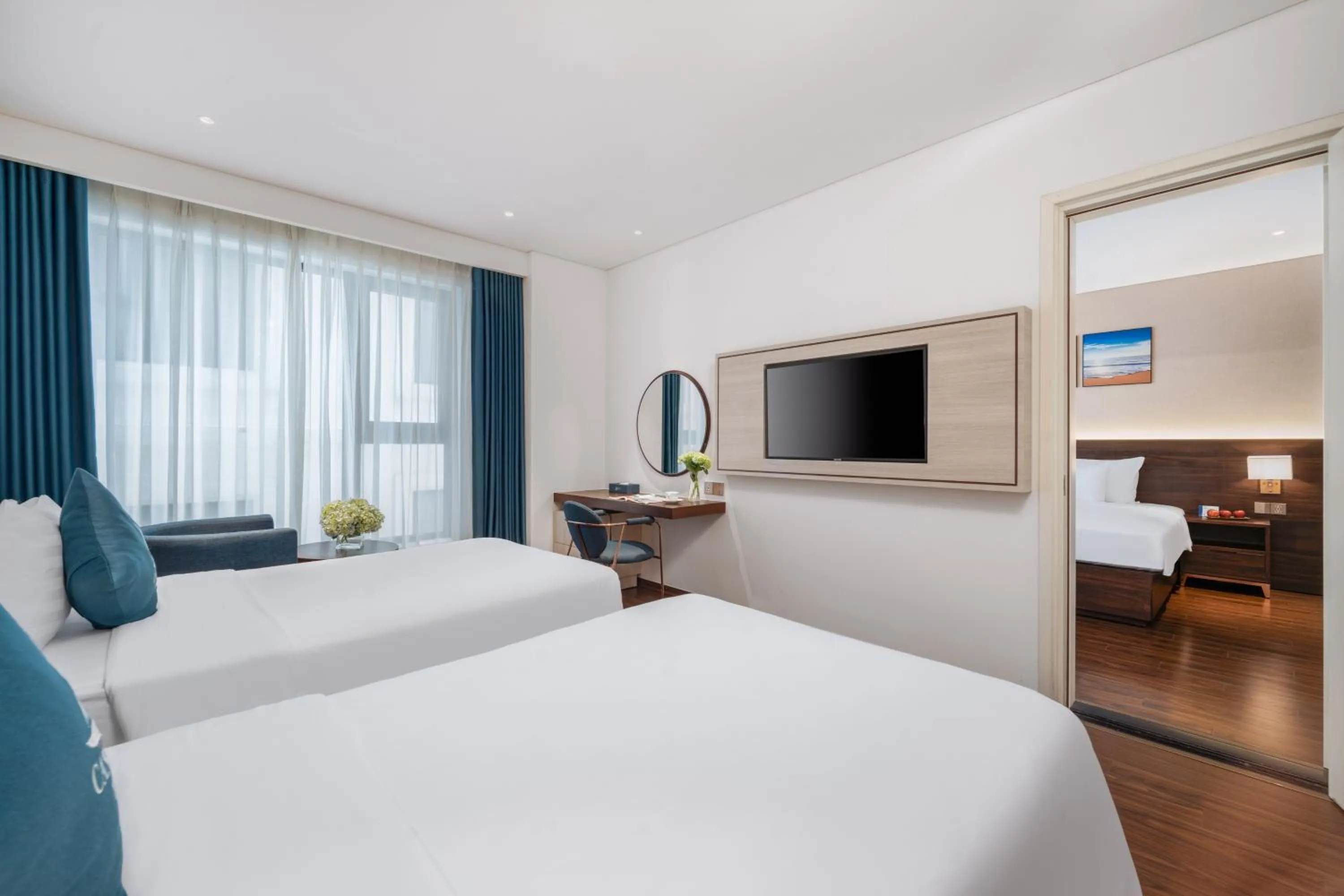 Bedroom, Bed in Canvas Danang Beach Hotel