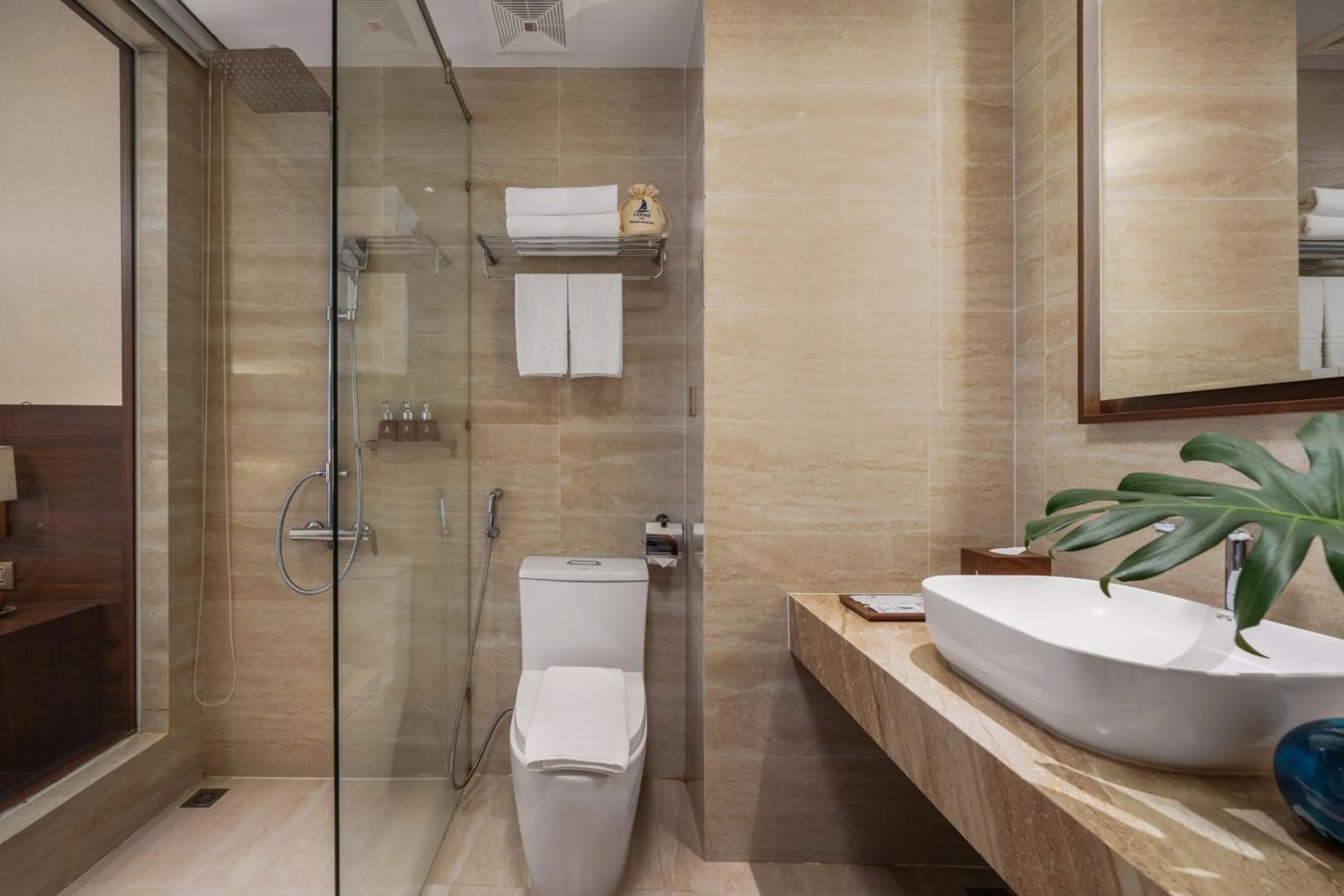 Toilet in Canvas Danang Beach Hotel