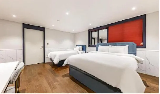 Bed in Sinan Equelim Hotel