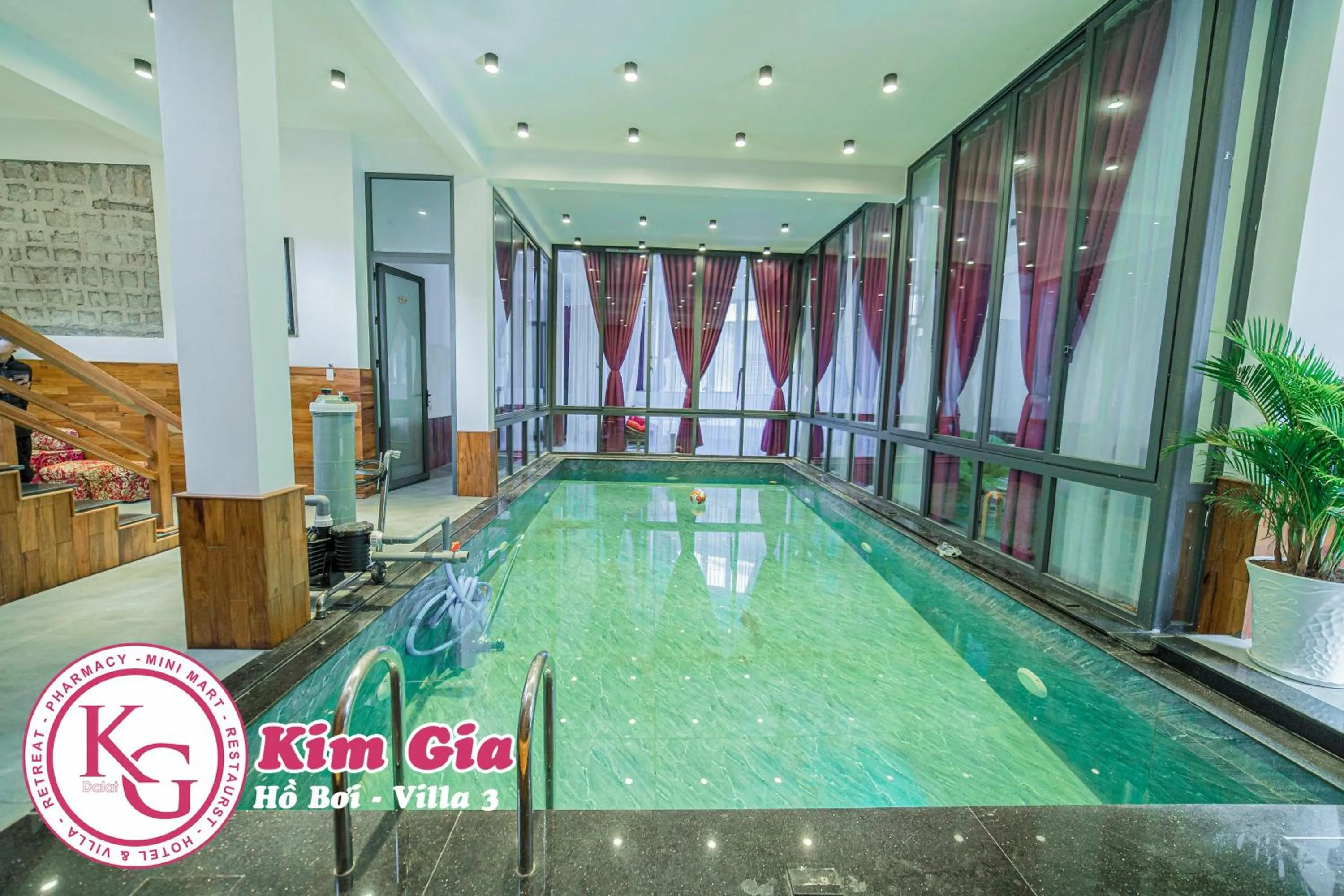 Swimming pool in VILLA KIM GIA ĐÀ LẠT