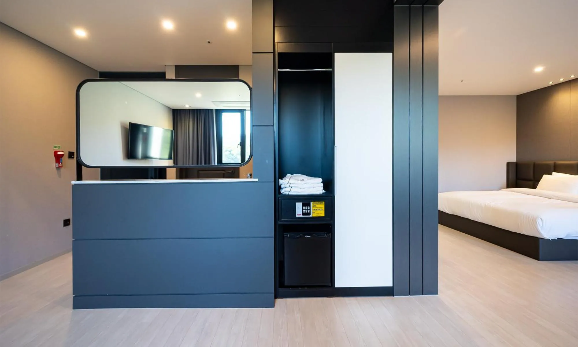 Bed in Hotel Ohevday