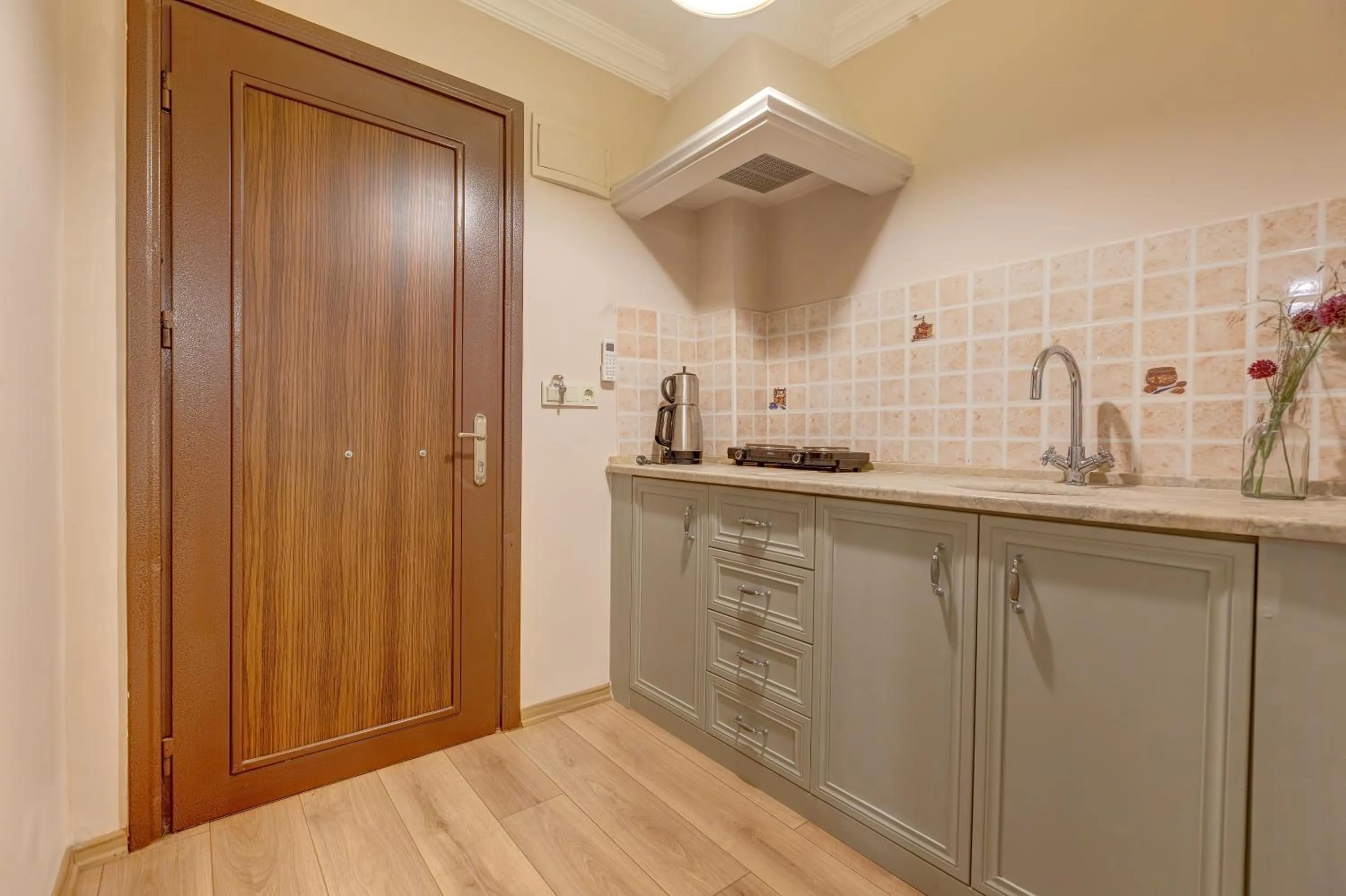 kitchen in Gurel Garden House