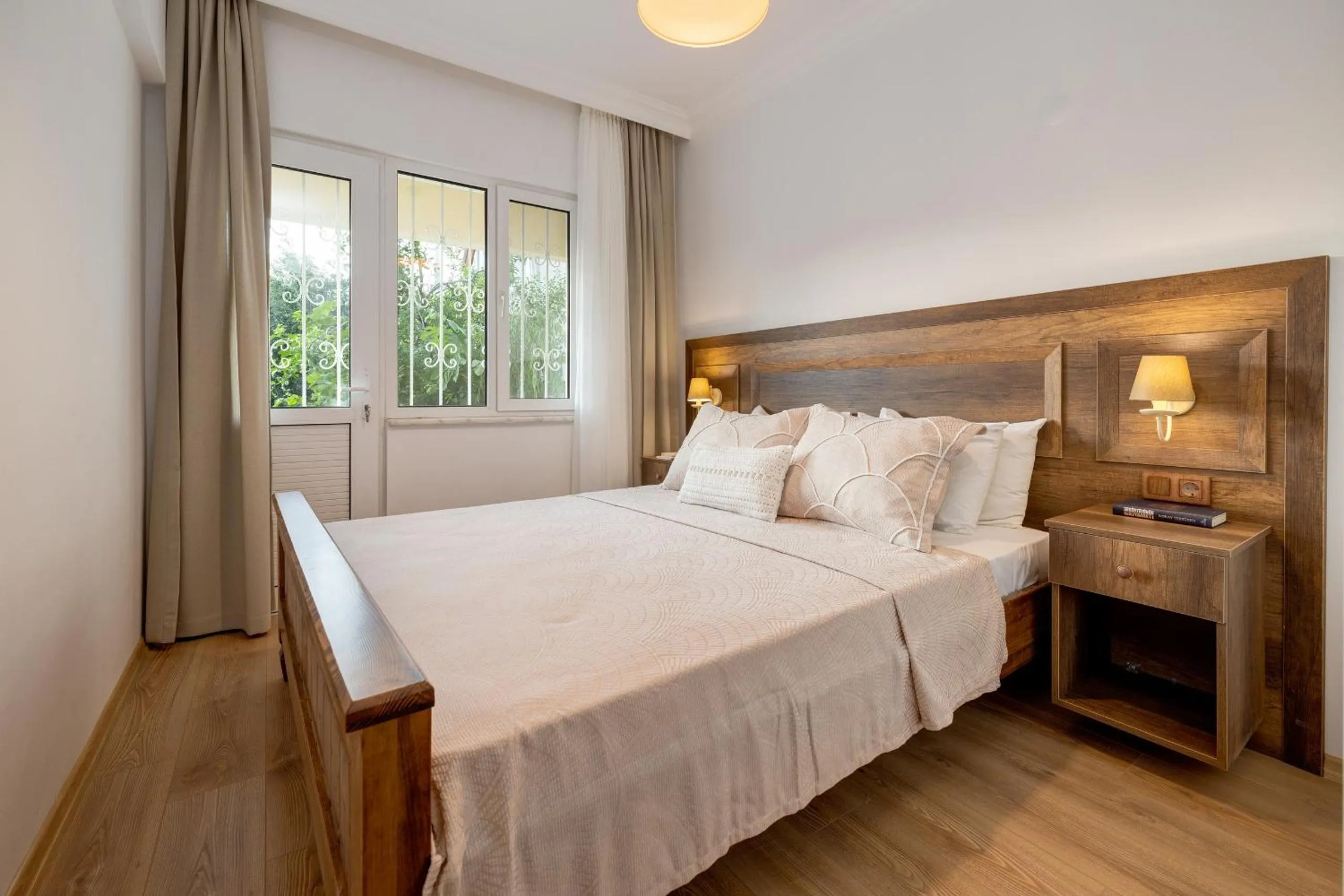 Bedroom, Bed in Gurel Garden House