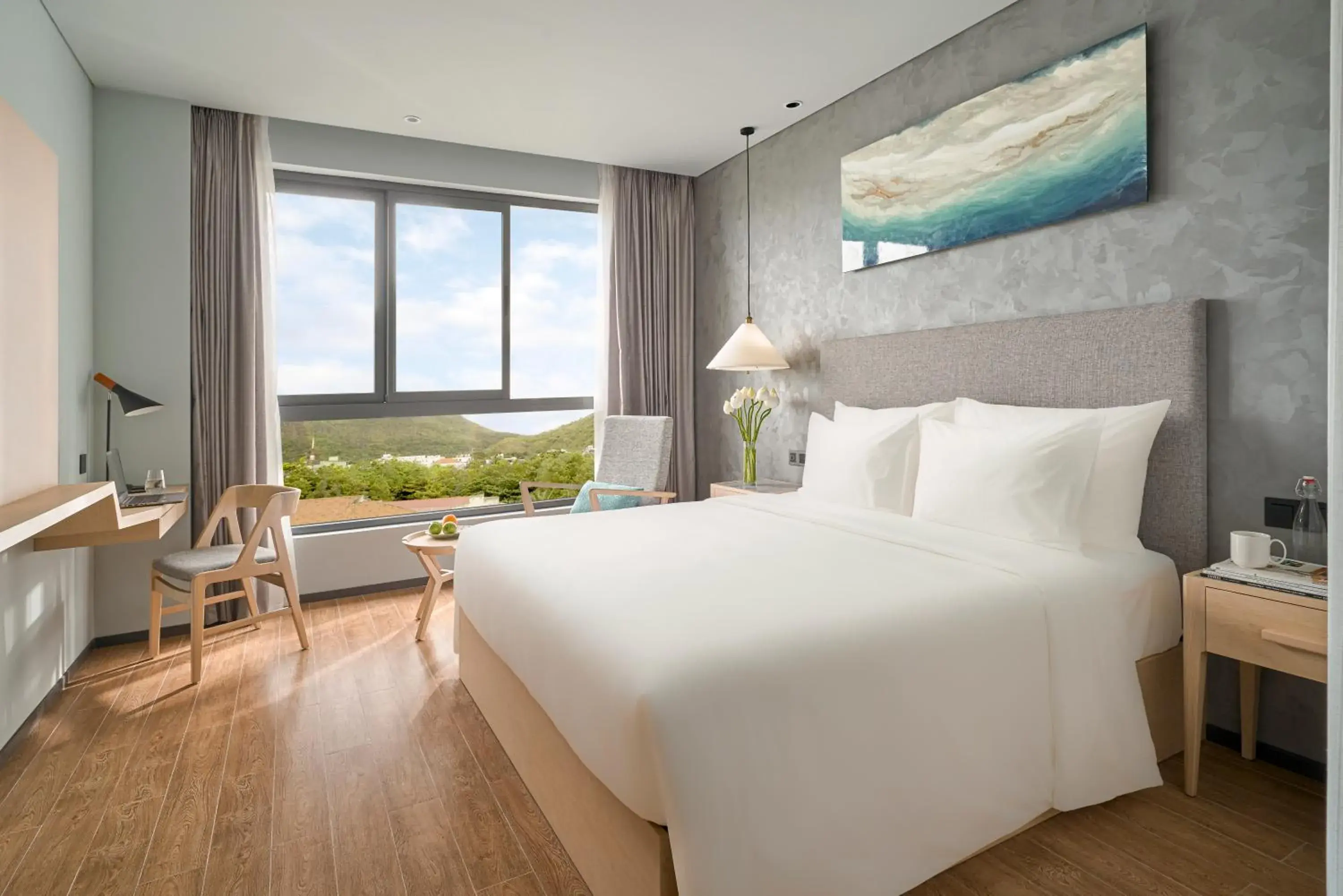 Deluxe Double Room with City View (Include Welcome drink & Airport shuttle bus) in The Secret Con Dao Deluxe Double Room with City View (Include Welcome drink & Airport shuttle bus) in The Secret Con Dao