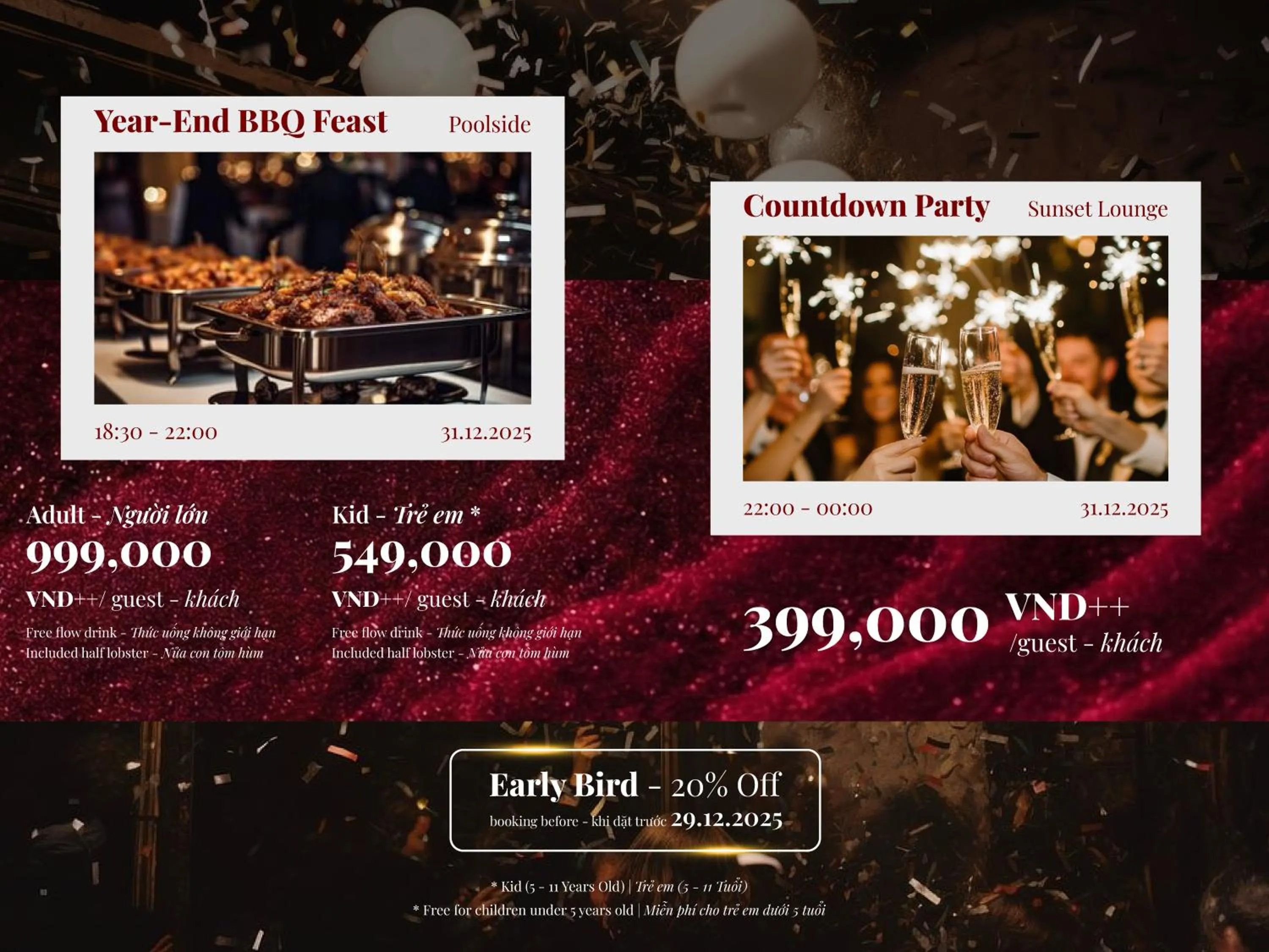 BBQ facilities in The Secret Con Dao